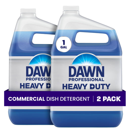 Dawn PRO Heavy Duty Manual Pot & Pan Detergent, Dish Soap (1 gal, 2 pack)