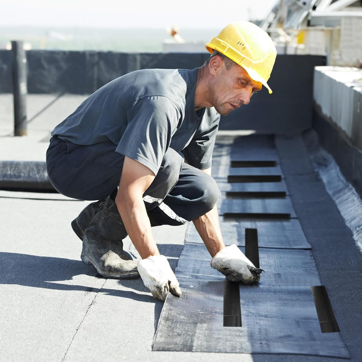 Zonon 2 Rolls Aluminum Foil Tape Heat Shield Tape Barrier Adhesive Reflective Fiberglass Thermal Insulation Reflective Material High Temp Protection(Black,2 Inch X 65.6 ft)