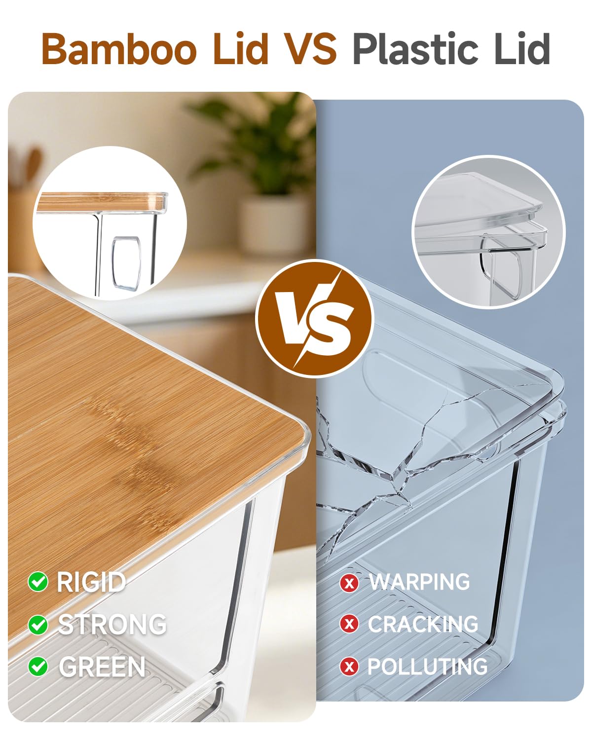 Trash Bag Dispenser 2 Pack - Under Sink Organizer, Plastic Bag Holder