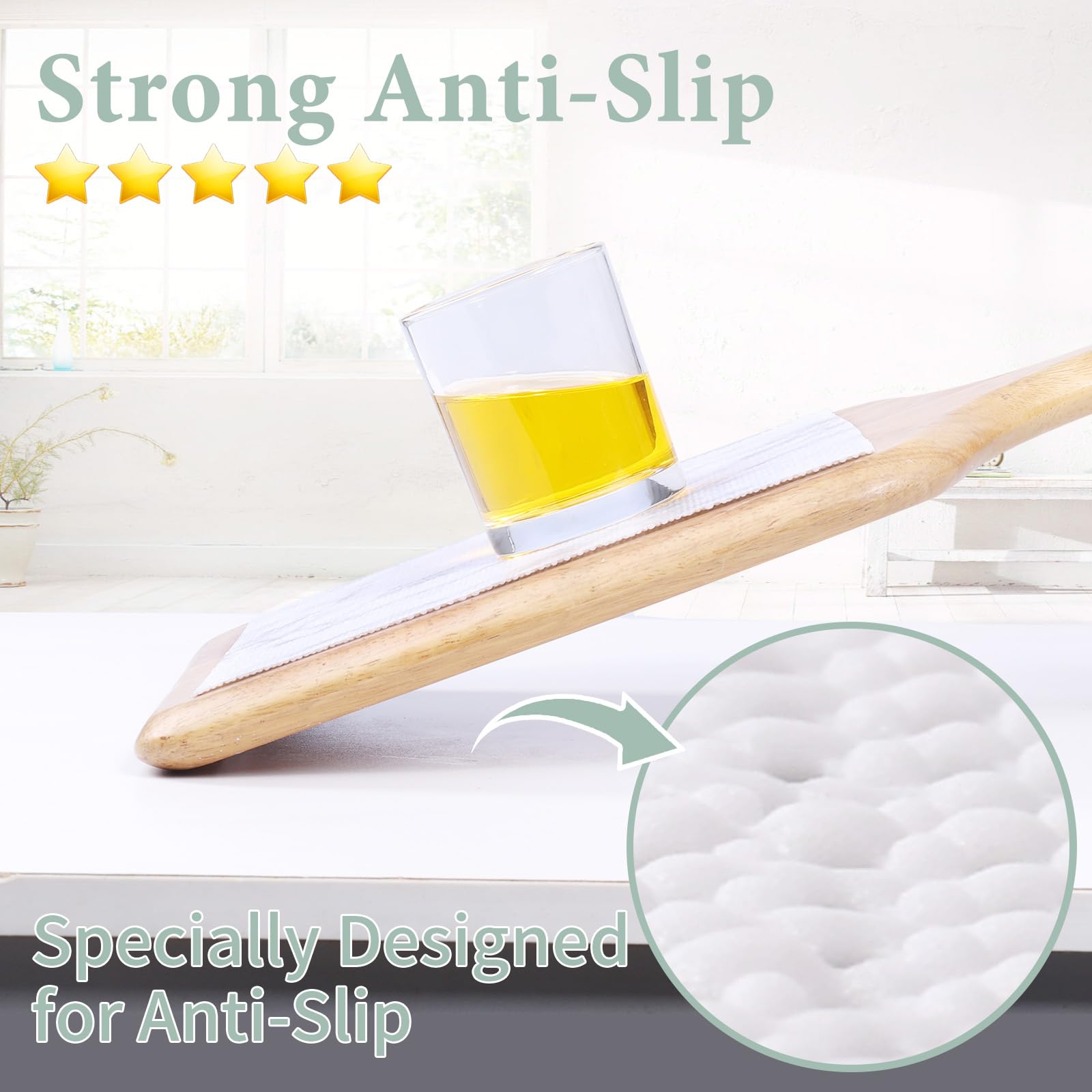 2-Layer Drawer and Shelf Liner for Kitchen Cabinet: 12 in X 20 Ft Non Slip Waterproof Shelf Paper