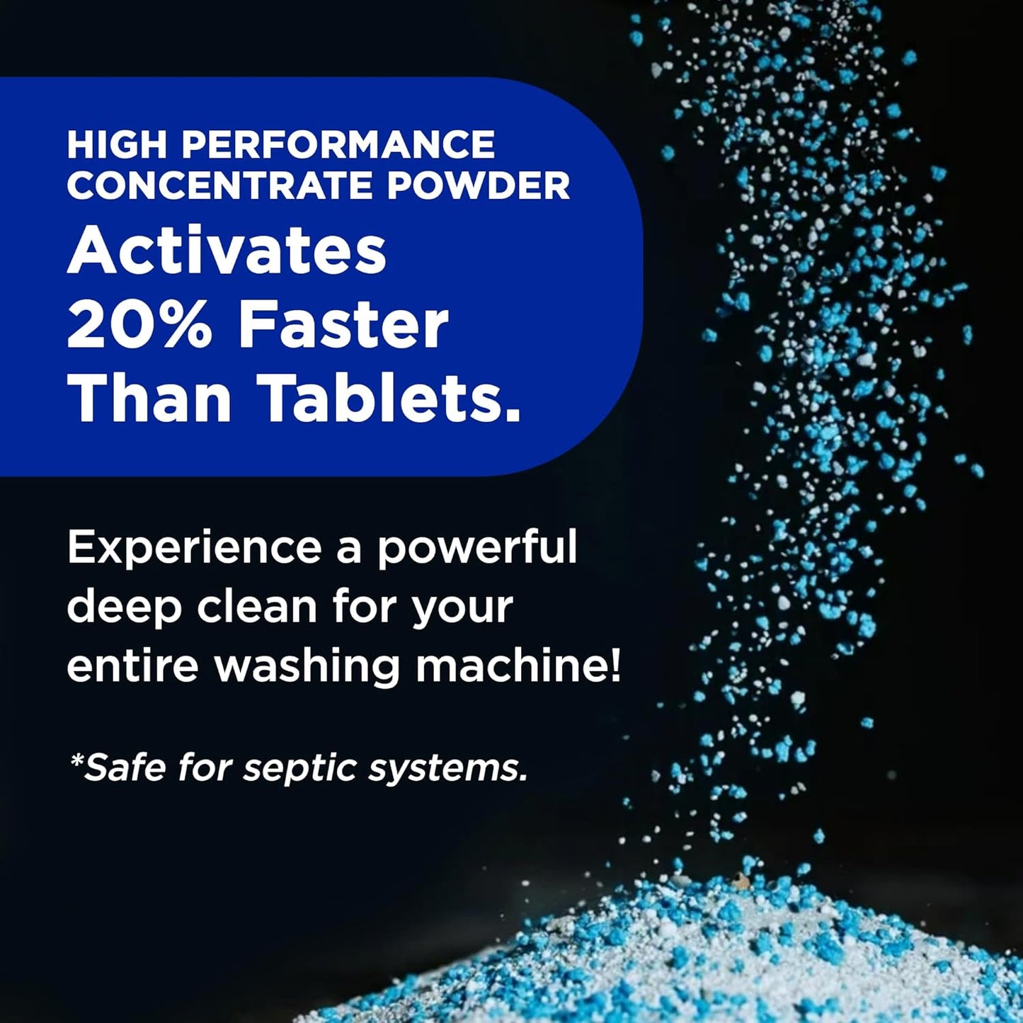 Tide Washing Machine Cleaner, Washer Machine Cleaner with Oxi for Front and Top Loader Washer Machines, Deep Cleaning Residue & Odor Eliminator, 7 Month Supply