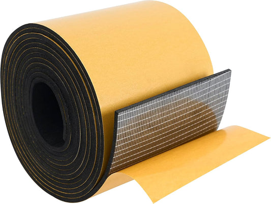 High Density Foam Weather Stripping Door Seal Strip Insulation Tape Roll for Insulating Door Frame