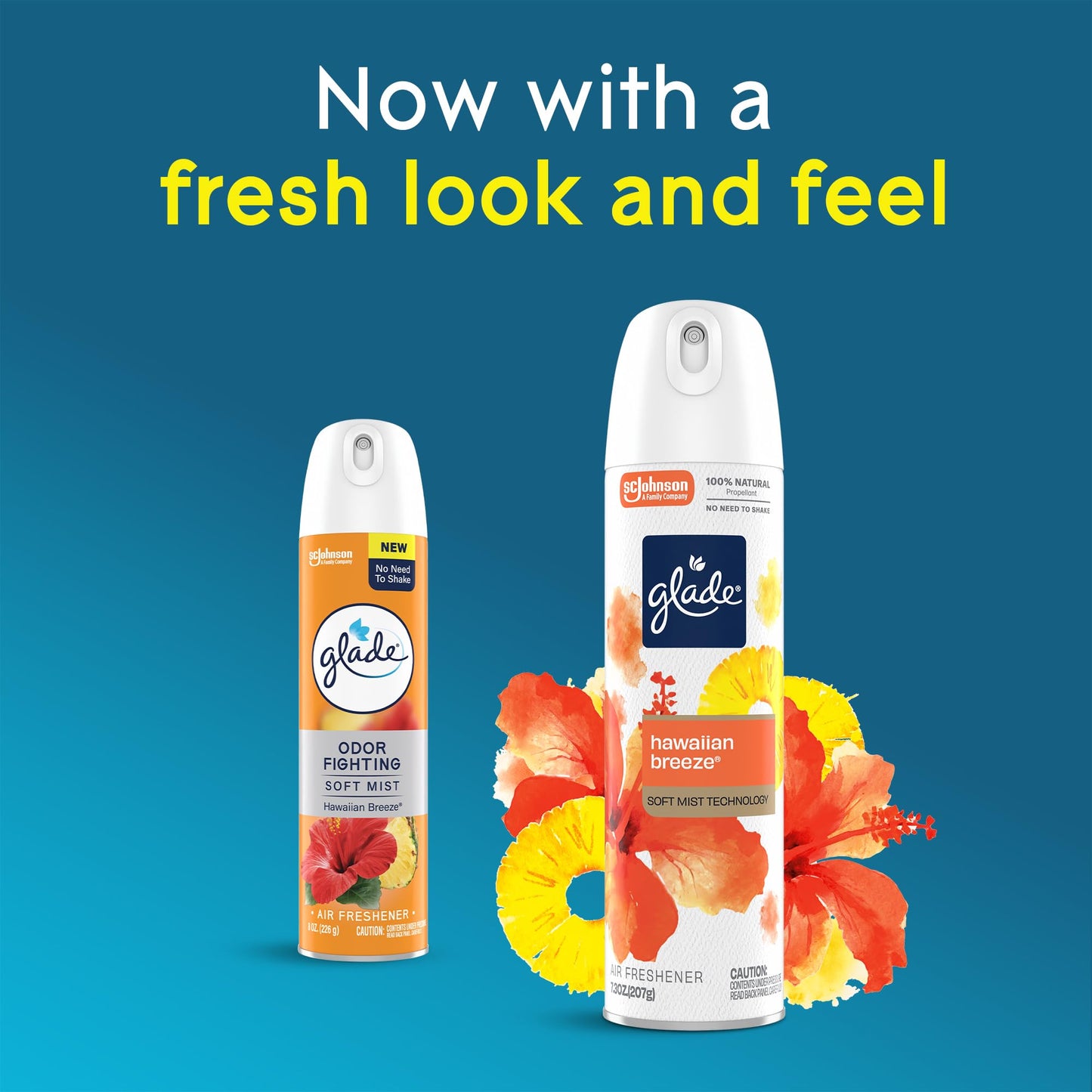 Glade Air Freshener Room Spray, Hawaiian Breeze Scent, Odor Fighting to Deliver Long Lasting