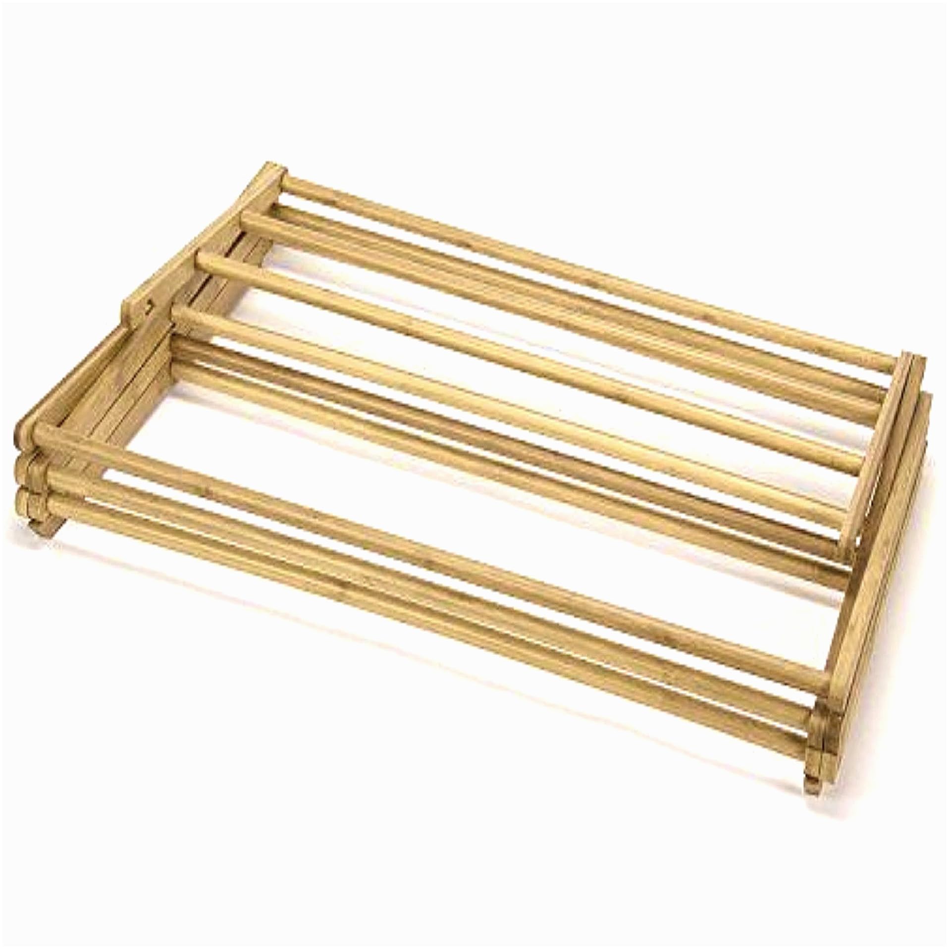 HOME IT Wooden Clothes Drying Rack for Laundry - Collapsible Folding Bamboo Laundry Drying Rack for