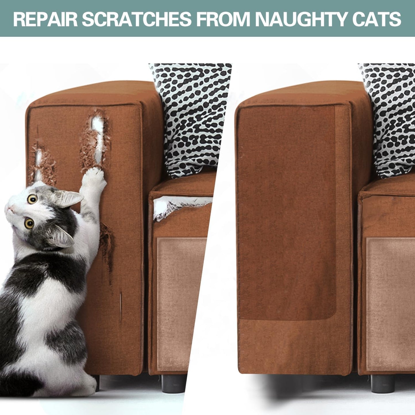 Velvet Repair Patch, Self-Adhesive Flannel Fabric Patch, Multi Colors, Microfiber Patch，Can be Used to Patch Sofas, Car Seats, Handbags, Jacket Holes and Tears (Greenish Grey)