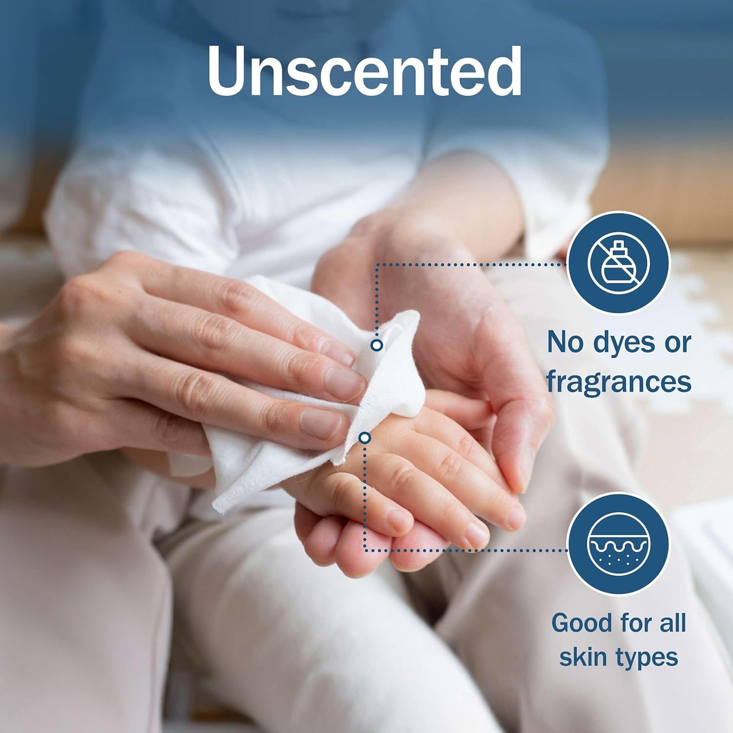 Dry Wipes for Adults - 2 Pack of 100 Unscented Disposable Washcloths - 10" x 13" Non Woven Wipes for Incontinence and Senior Care