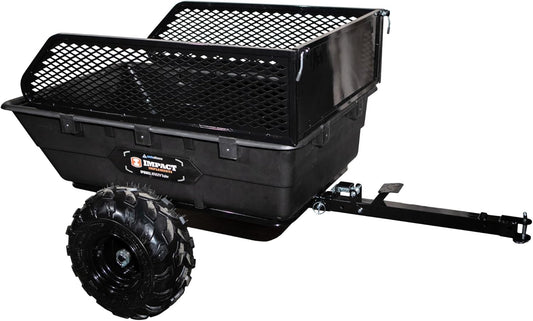 Impact IMPLEMENTS® 1500lb Poly Tub Utility Cargo Trailer for ATV's, UTV's, & Garden Tractors from a