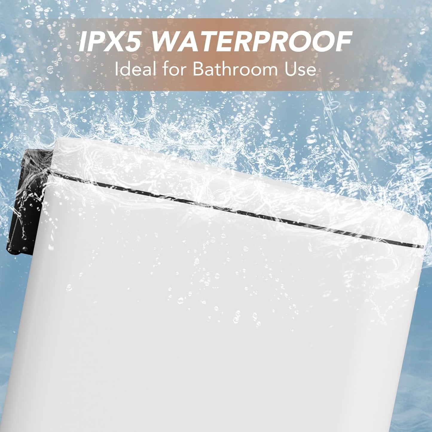 Small Trash Can with Lid Soft-Close, 6 L/1.6 Gal Bathroom Garbage Can with Removable Inner Bucket, Step Pedal, Stainless Steel Wastebasket for Kitchen, Bathroom, Bedroom, Office, White