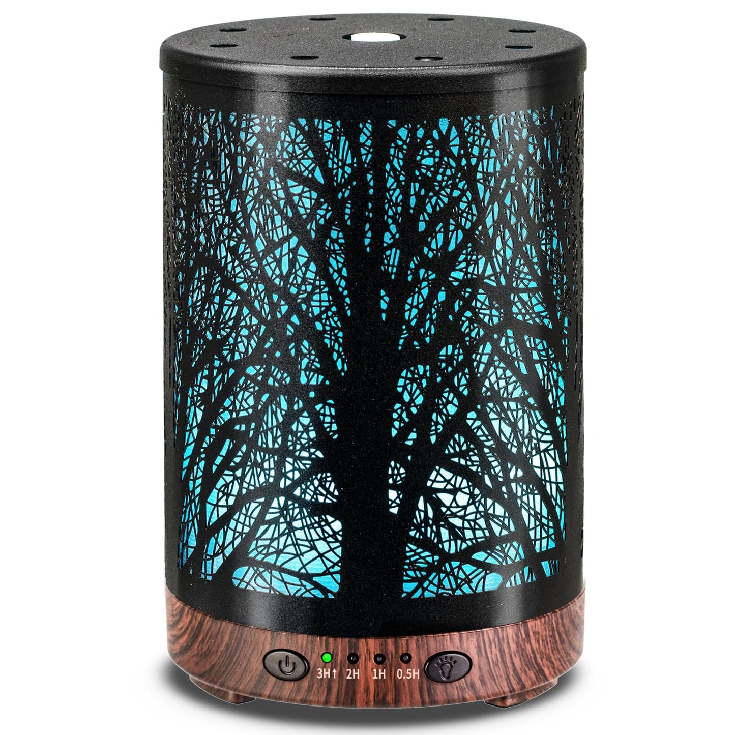 JOYOLO Essential Oil Diffuser 120ML Metal Aromatherapy Diffuser with Timer, Cool Mist Humidifier