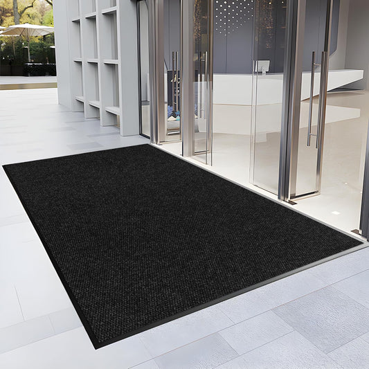 2′ x 13′ Front Door Mat Indoor Outdoor Entrance, Commercial Floor Mat Heavy Duty Dirt Trapper