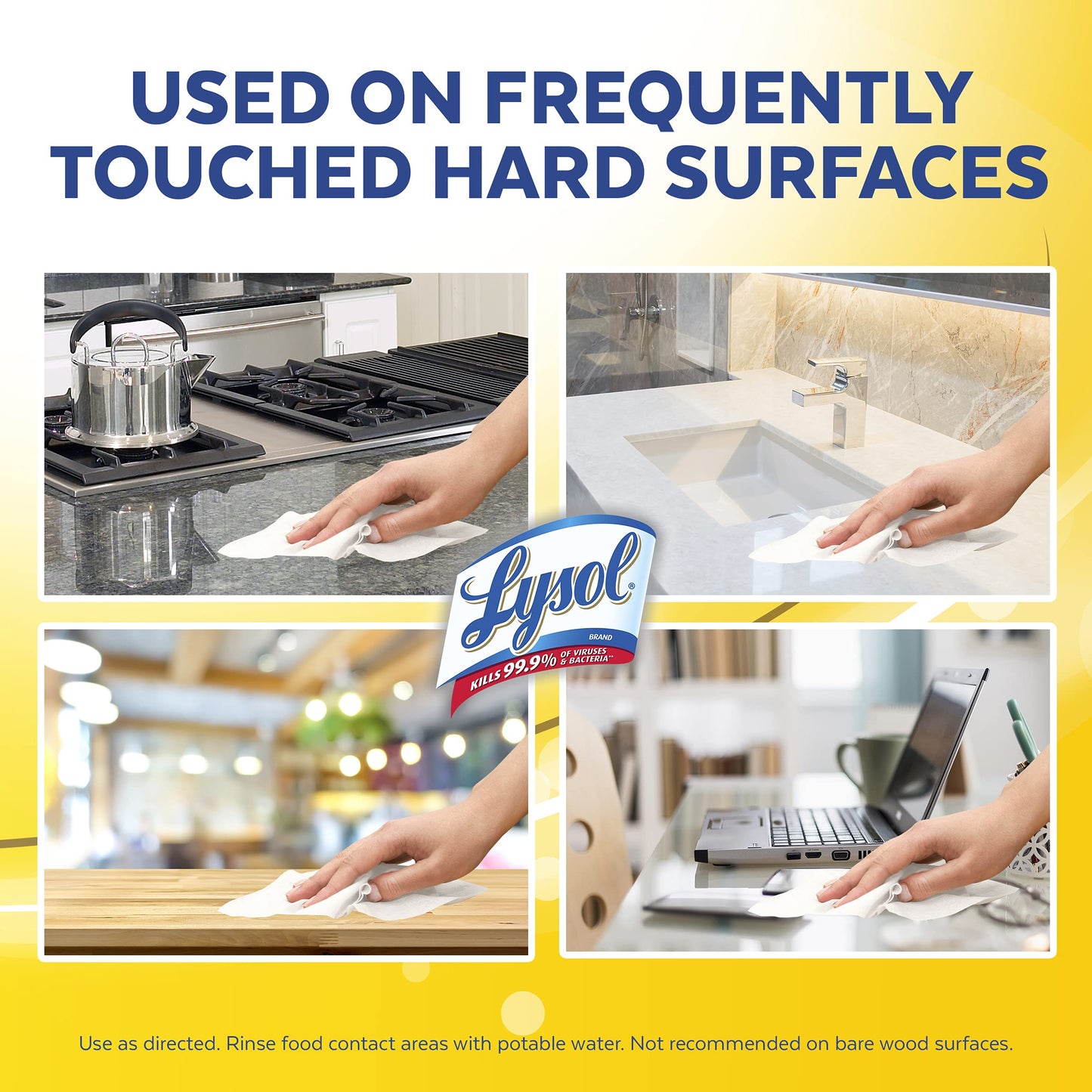 Lysol Disinfectant Wipes, Multi-Surface Antibacterial Cleaning Wipes, For Disinfecting and