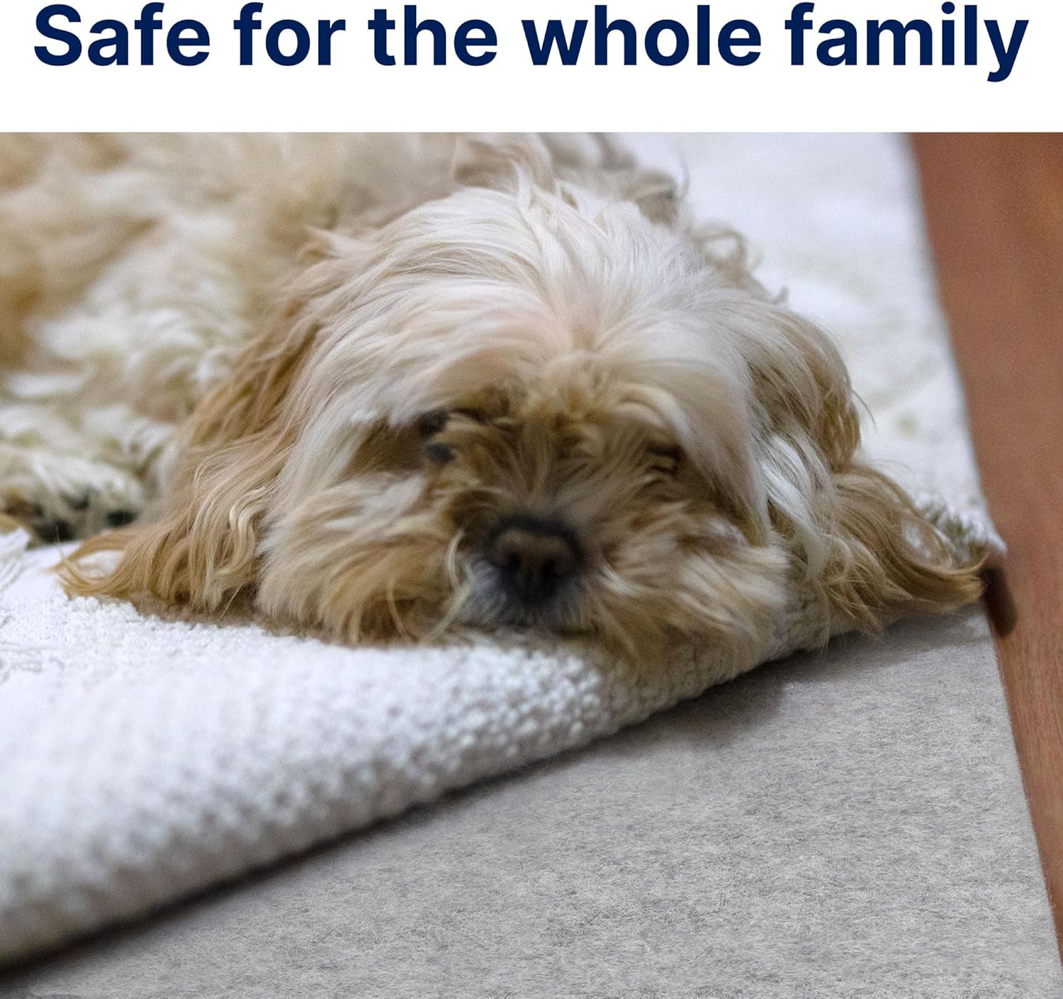 RUGPADUSA - Eco-Plush - 9'x13' - 3/8" Thick - 100% Felt - Extra Cushioned Rug Pad - Available in 3