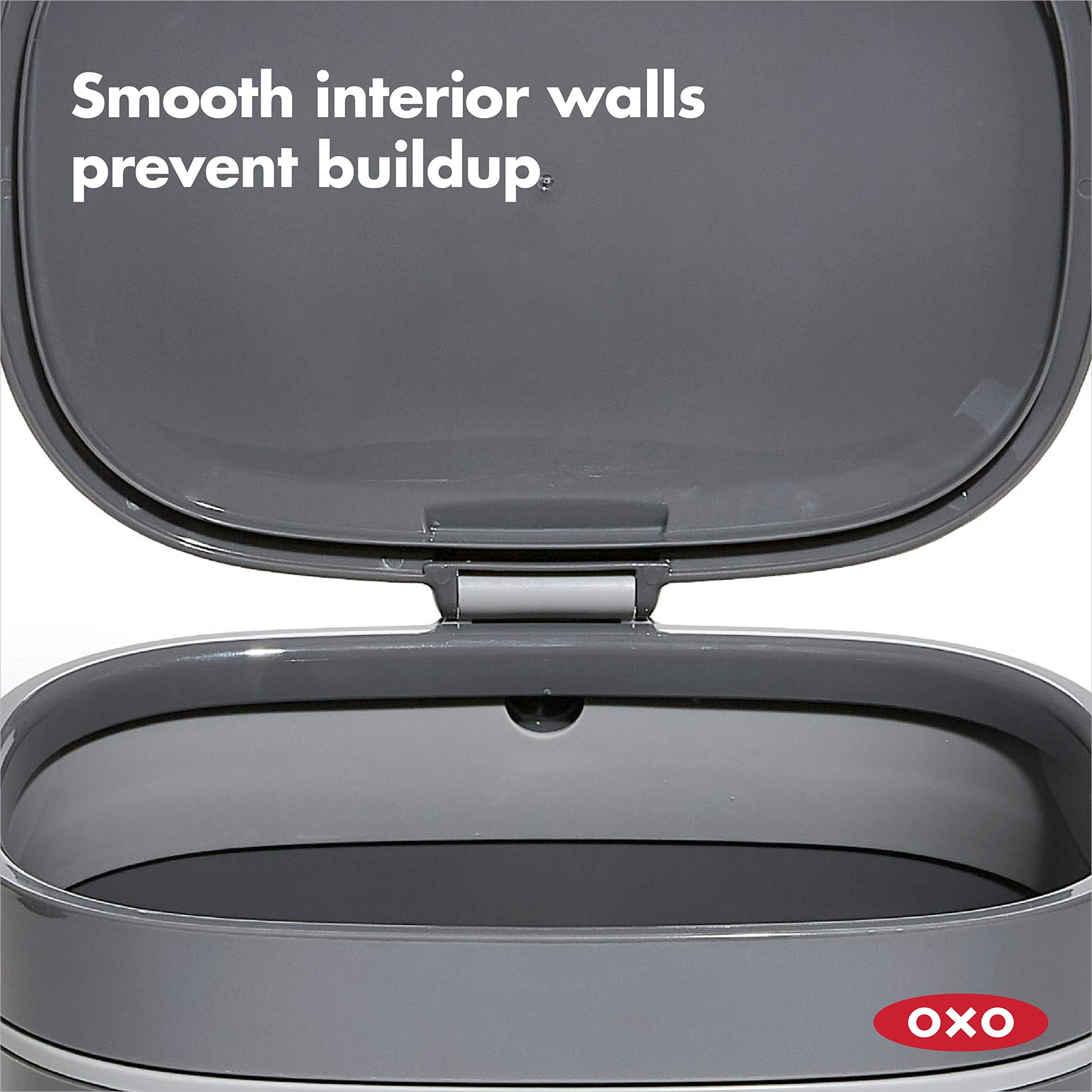 OXO Good Grips EASY-CLEAN COMPOST BIN - CHARCOAL - 1.75 GAL/6.62 L