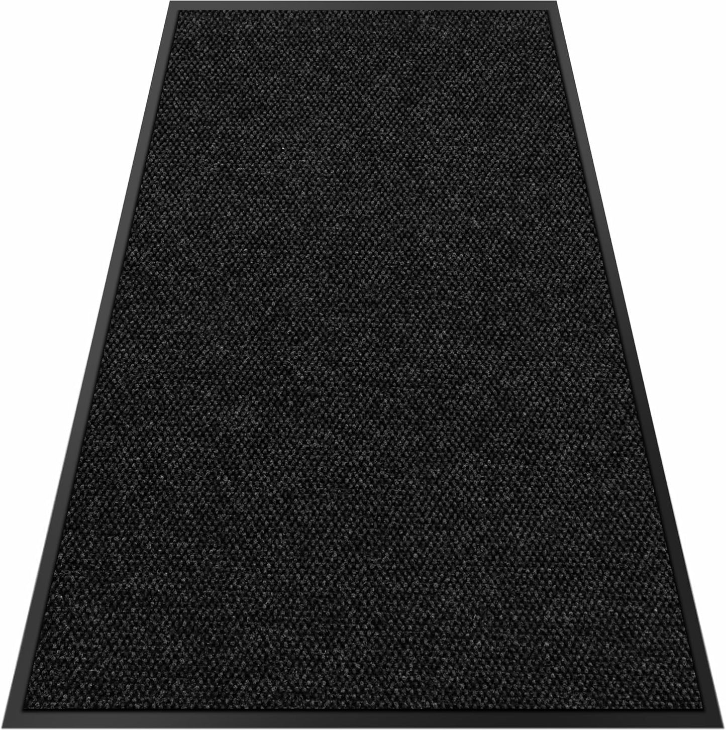 4′ x 23′ Front Door Mat Indoor Outdoor Entrance, Commercial Floor Mat Heavy Duty Dirt Trapper Entryway Doormat, Custom Size Non Slip Rubber Backing Welcome mat, Door Mat for High Traffic Area