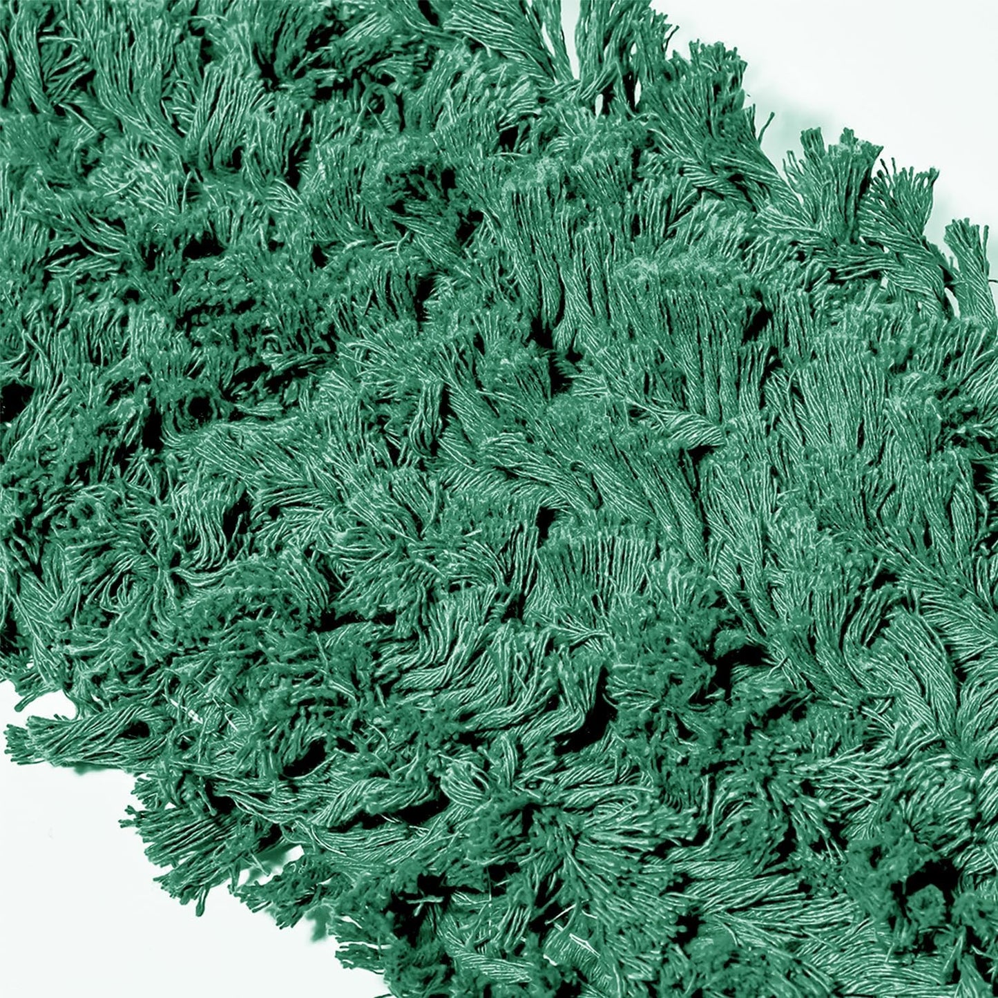 Commercial Dust Mop Replacement Head – 36 x 5 in. Cotton Nylon Reusable Mop Head – Industrial Dust Mop Refill for Floor Cleaning & Janitorial Supplies, Green