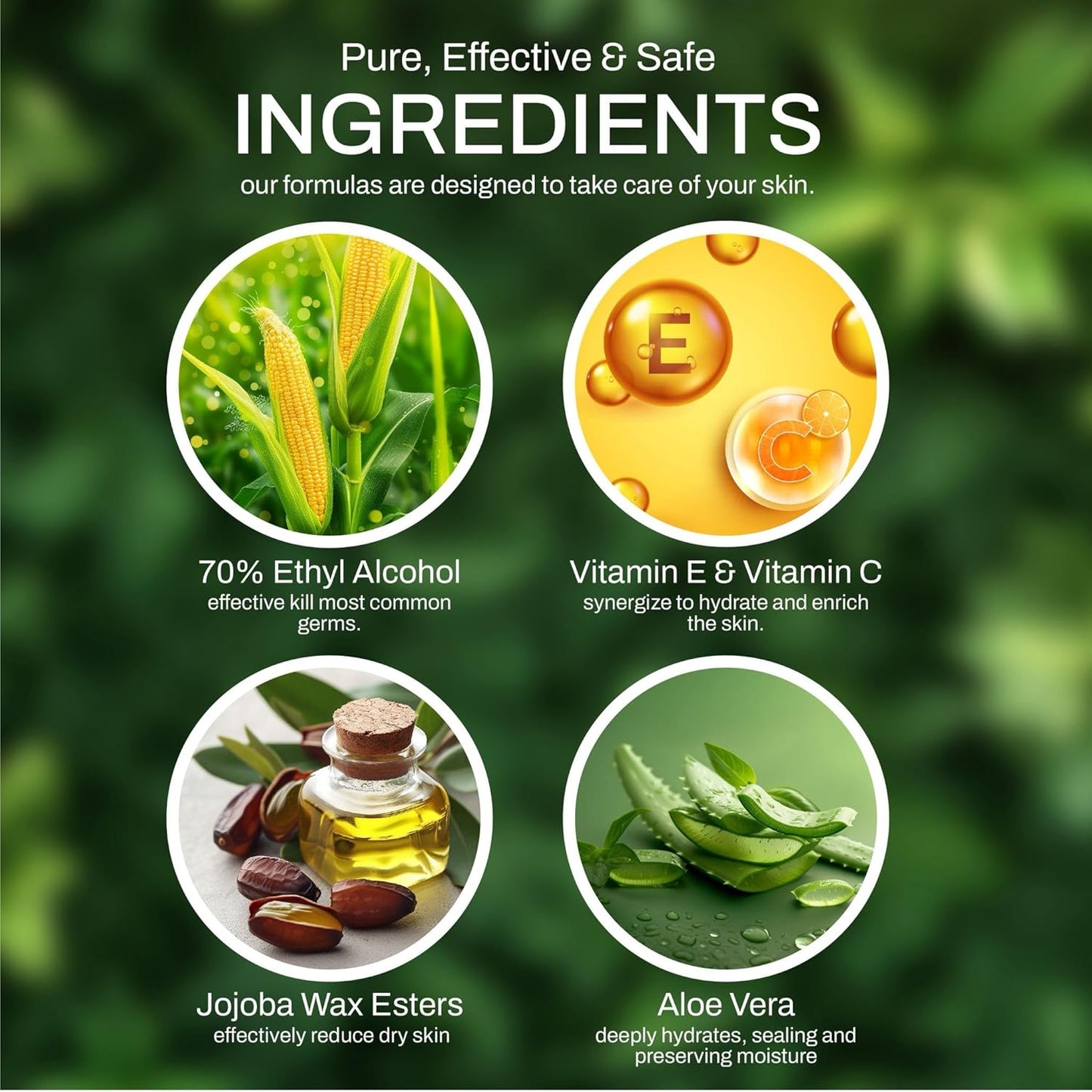 PAMMI Power Mist Hydrating Hand Sanitizer Spray, Portable Travel Size Pocket Hand Sanitizer, Scented Handsanitizer Mini Spray For Car - 600 Sprays (2 Packs (Raspberry Lychee))