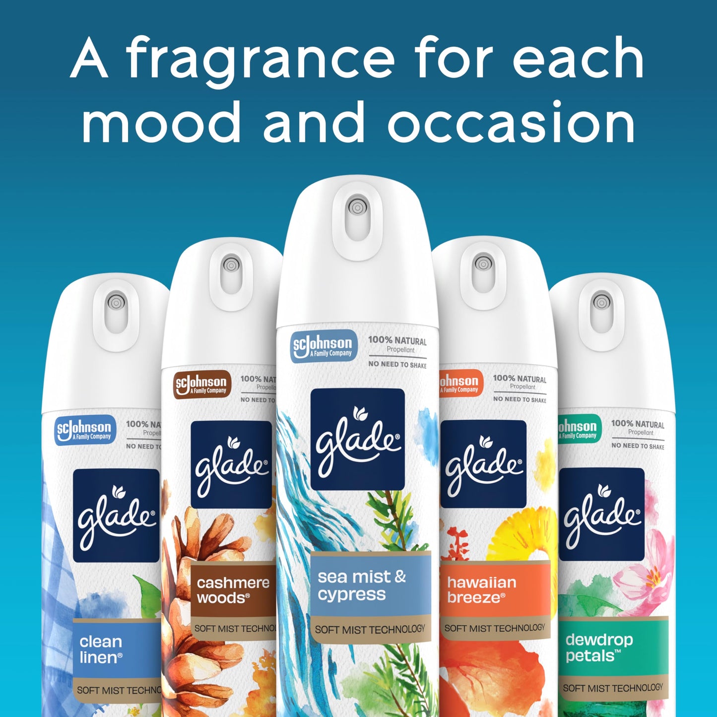 Glade Air Freshener Room Spray, Clean Linen Scent, Odor Fighting to Deliver Long Lasting Freshness