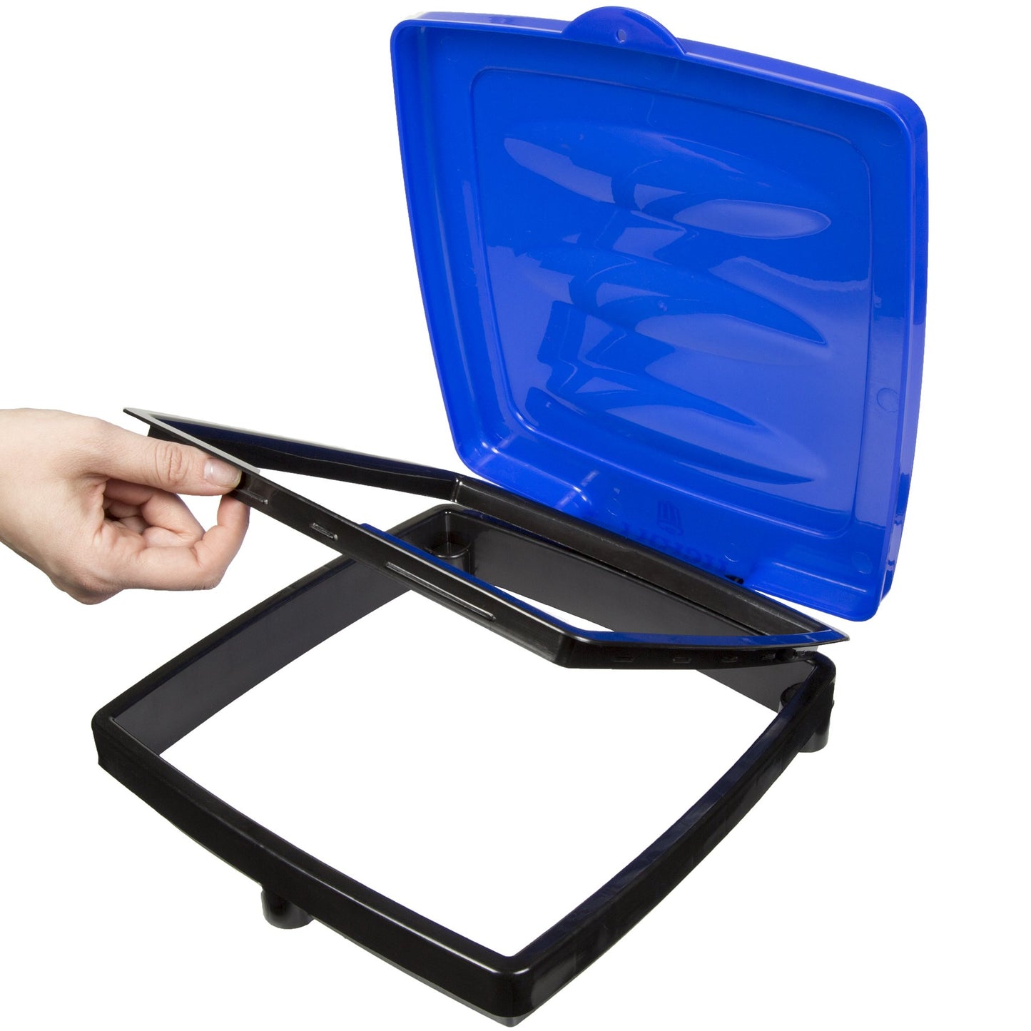 Portable Trash Bag Holder – Collapsible 13-Gallon Garbage Bin for Indoor/Outdoor Use, Camping