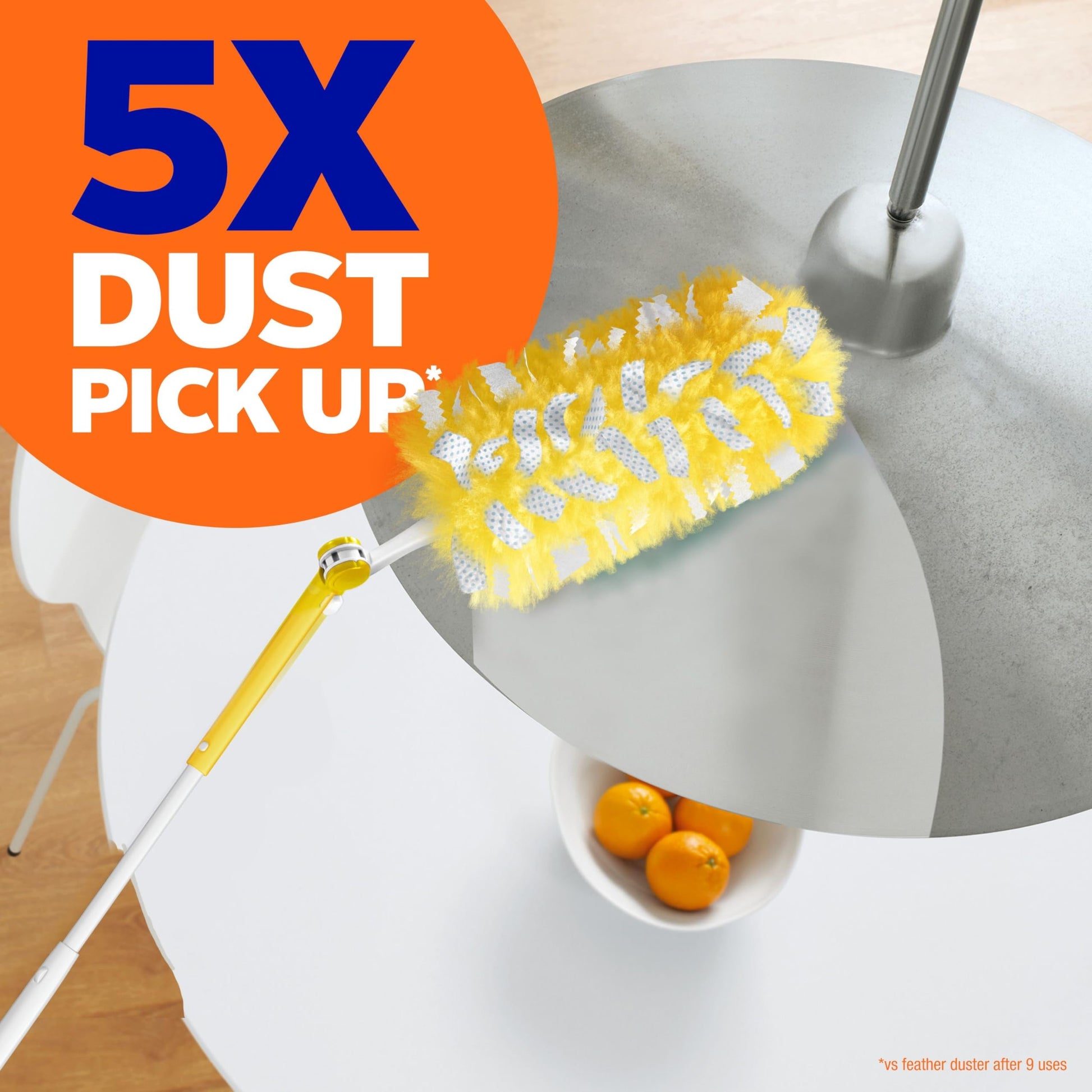 Swiffer Duster Kit with 3 ft Extendable Handle