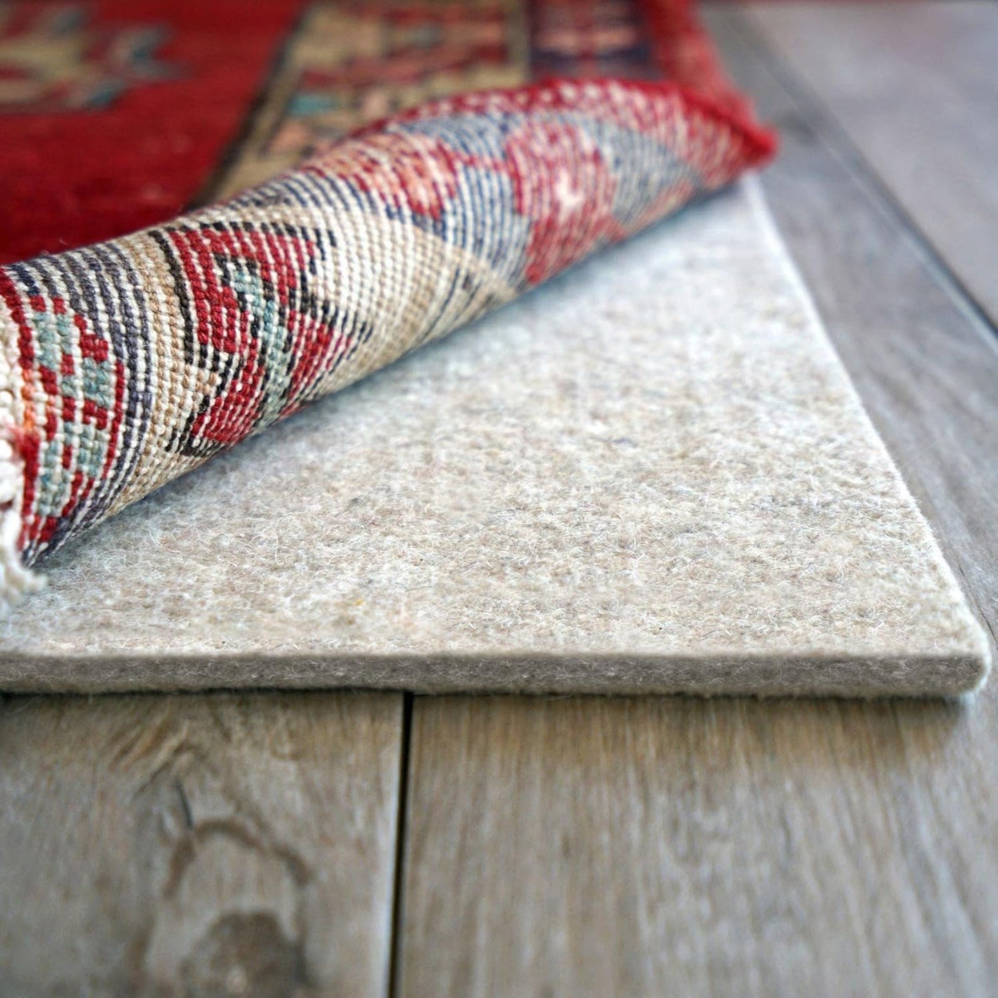 RUGPADUSA - Eco-Plush - 9'x11' - 1/4" Thick - 100% Felt - Premium Cushioned Rug Pad - Available in