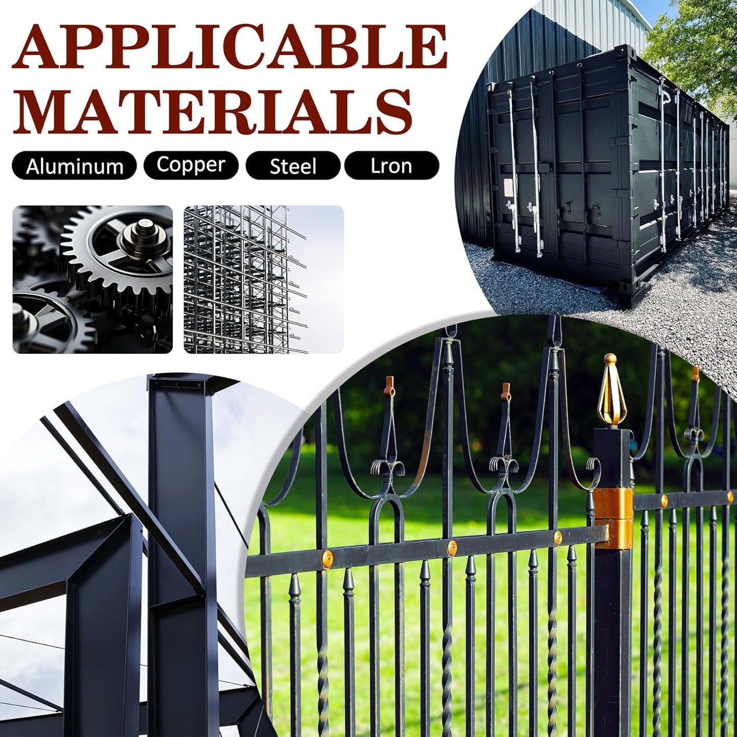 Rust Converter for Metal - Black Metal Primer and Rust Remover, Reformer ＆ Encapsulator, Long-lasting Anti-Rust Effect, Inhibitor Paint for Cars and Various Surfaces - 32 fl. oz