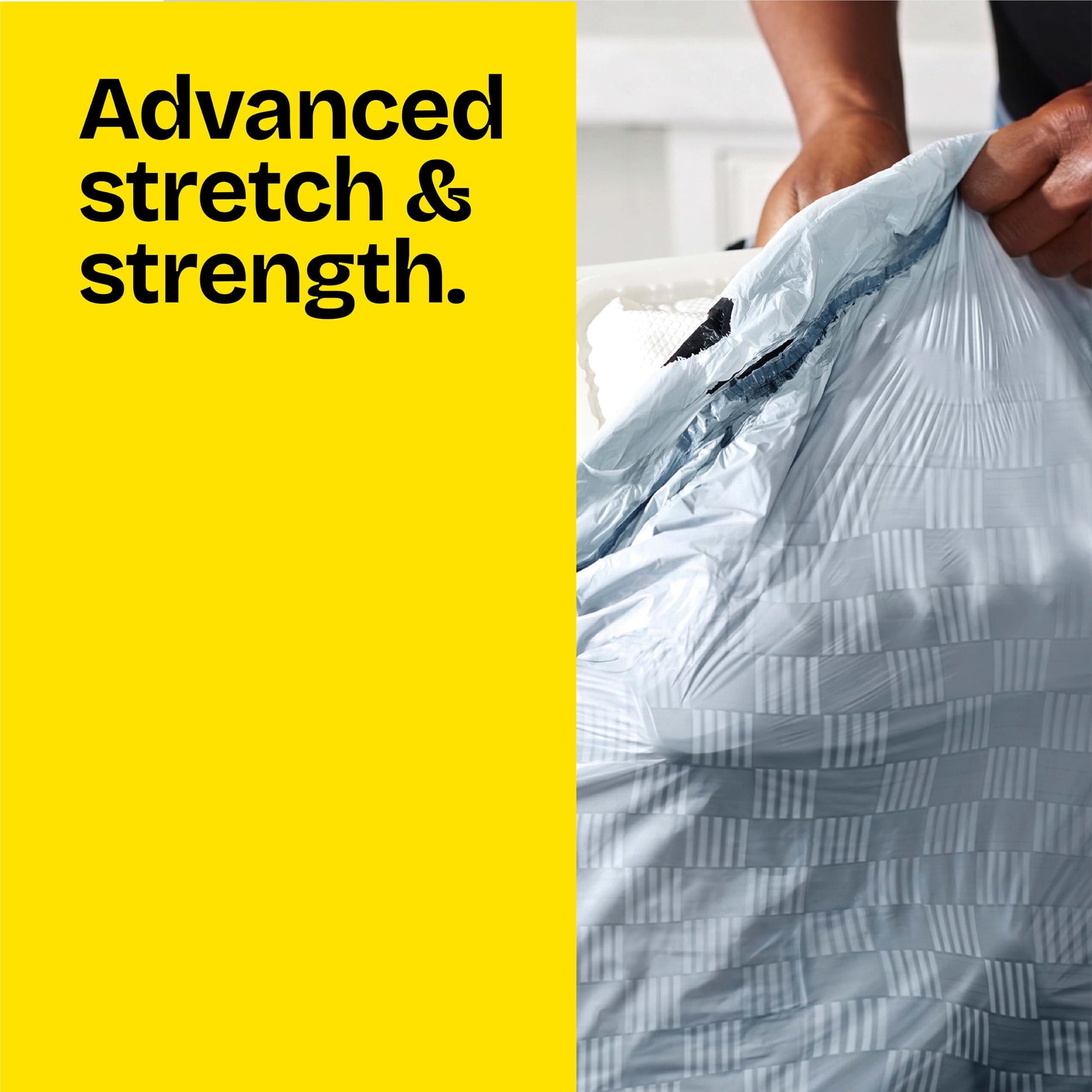Glad ForceFlex Tall Kitchen Trash Bags, 13 Gallon, Gain Original, 110 Count (Package May Vary)