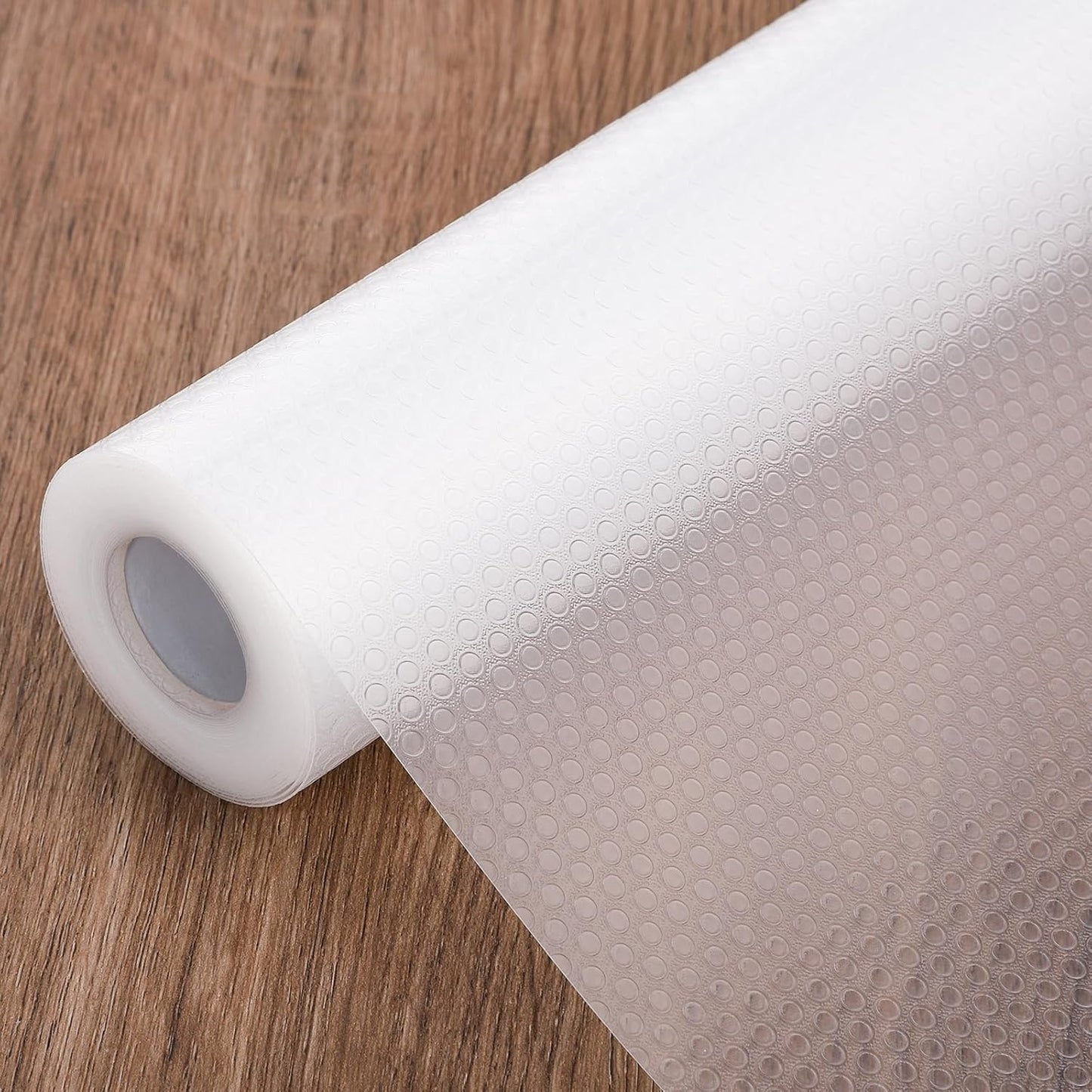 Kitchen Shelf Liner, 11.8" W x 118" L x 0.03" T, Cabinet Liners for Shelves Non Slip, Non-Adhesive for Home and Kitchen Cabinets, Drawer, Refrigerator, Dresser, Cupboard, RV (Polka Dot)