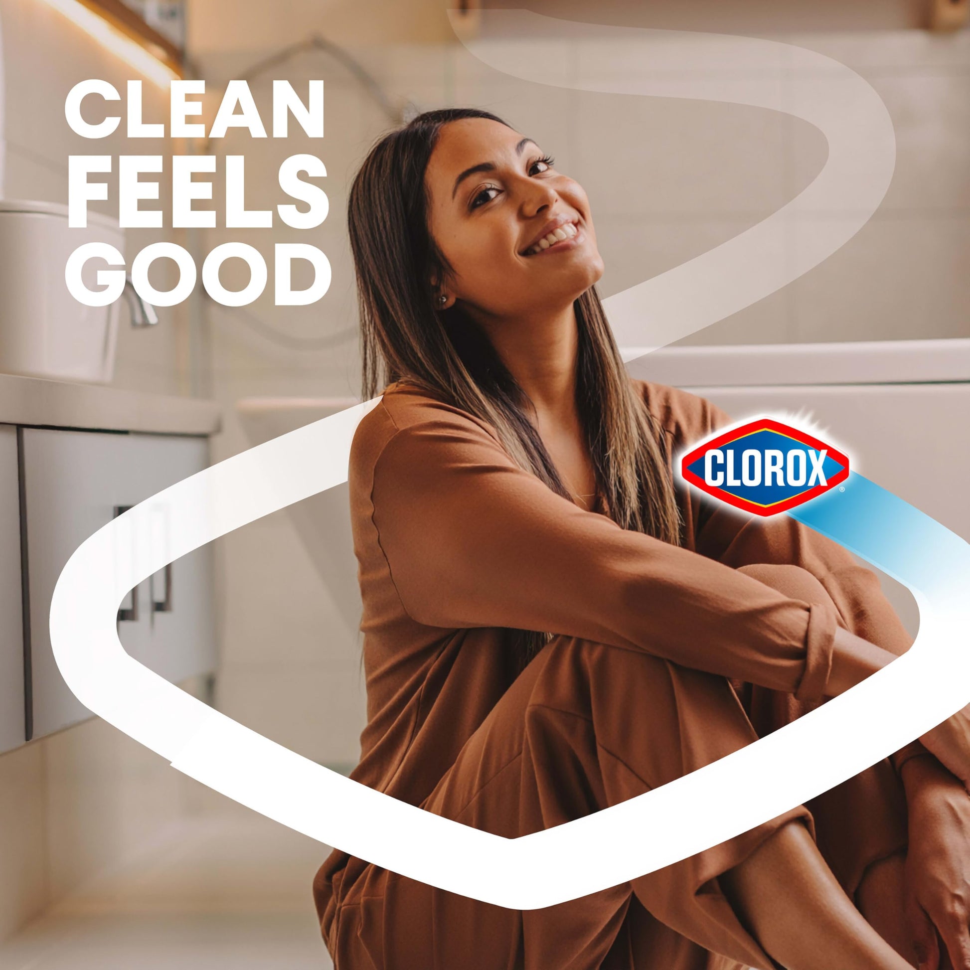 Clorox Toilet Bowl Cleaner Heavy-Duty Gel, Arctic Clean, Bleach-Free Stain Remover, Kills 99.9% of