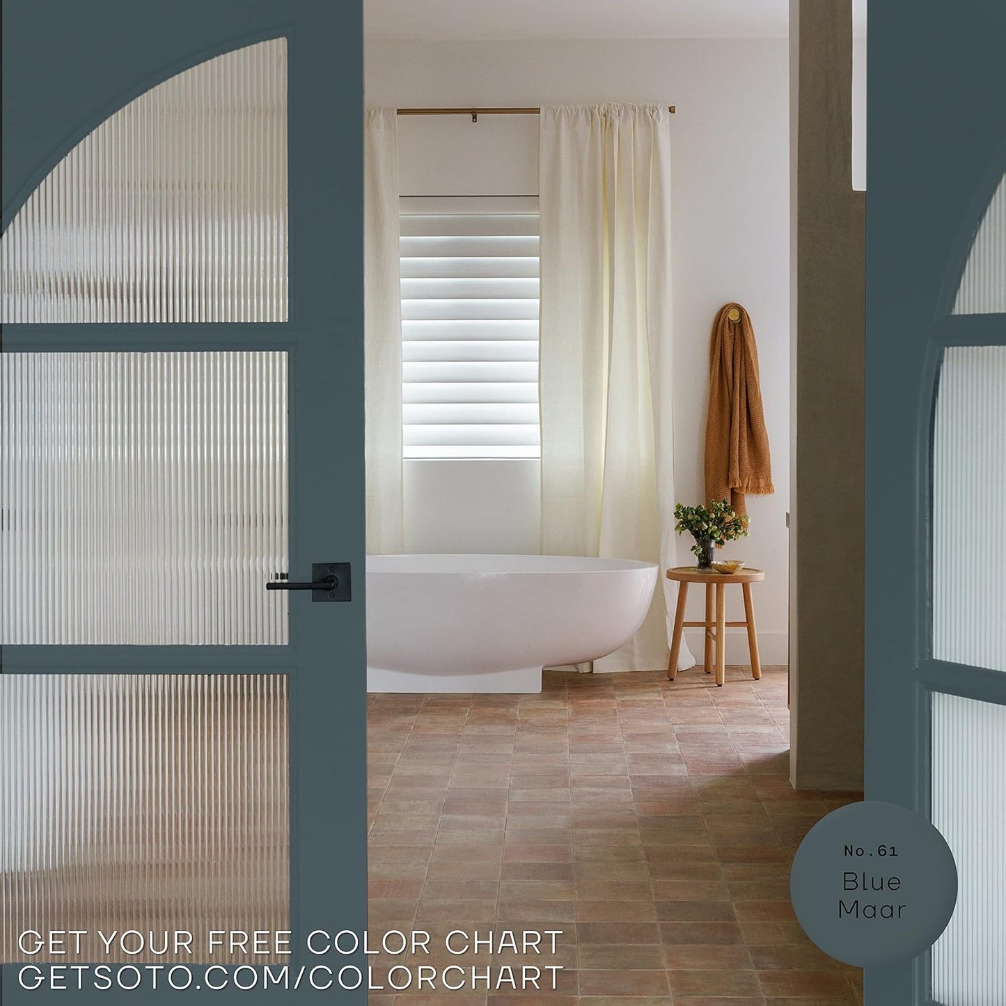 soto Blue Paint Touch Up, Multi-Surface, Matte Finish (No. 61 Blue Maar) - 1.5 Ounces/45 Milliliters of Scratch Repair for Furniture, Walls, Cabinets, Trim, Doors, Indoor/Outdoor