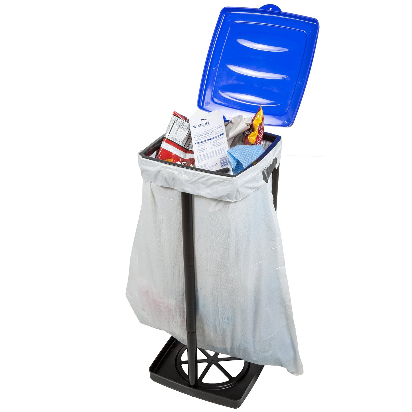Portable Trash Bag Holder – Collapsible 13-Gallon Garbage Bin for Indoor/Outdoor Use, Camping