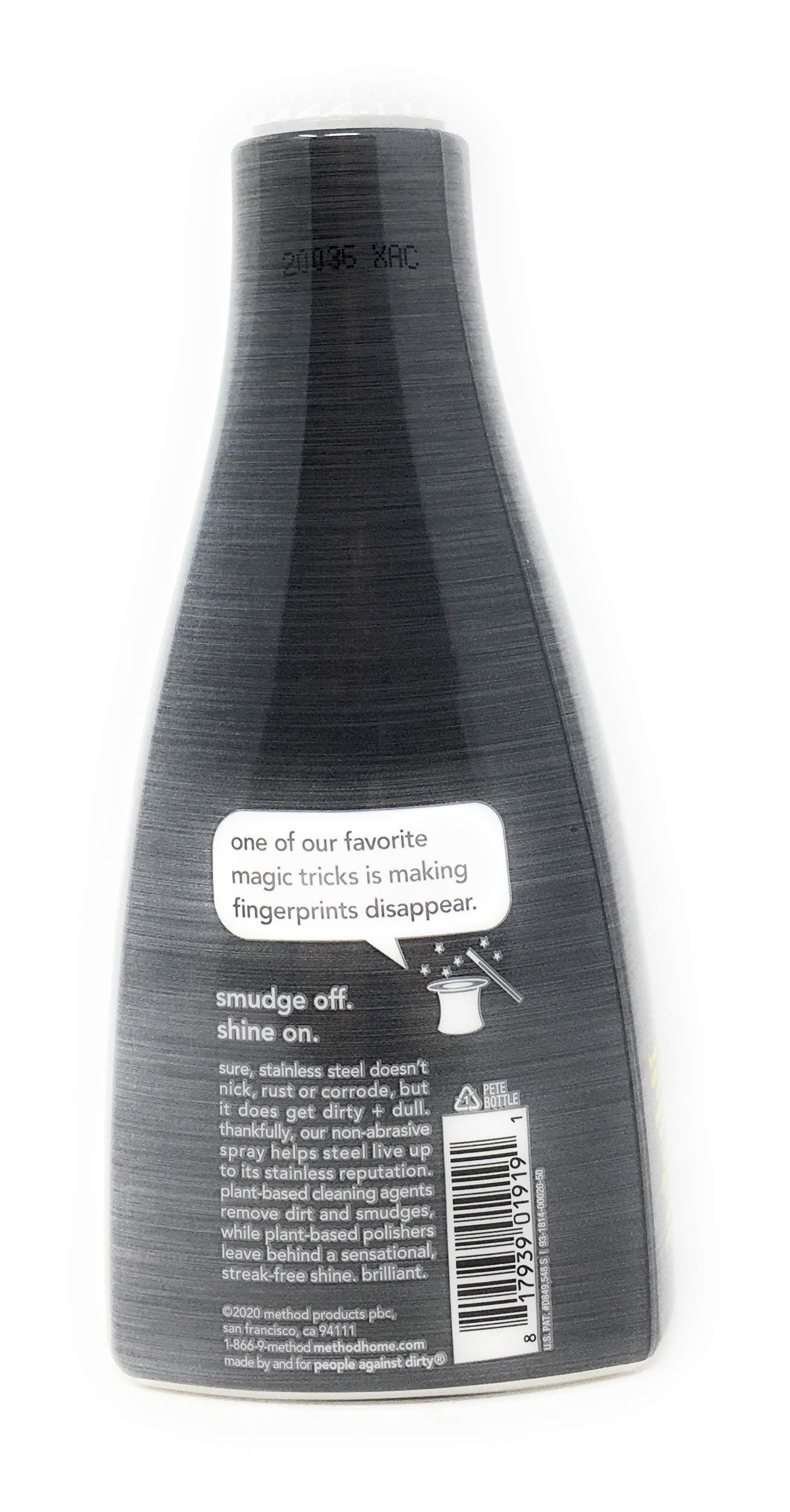 method Stainless Steel Cleaner + Polish, Apple Orchard, 14 fl oz