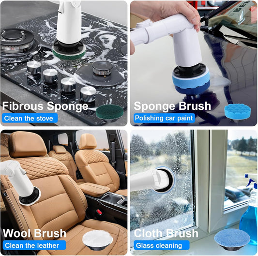 SwiftScrub Electric Spin Scrubber Brush Heads Set, 12 Pack – view 2