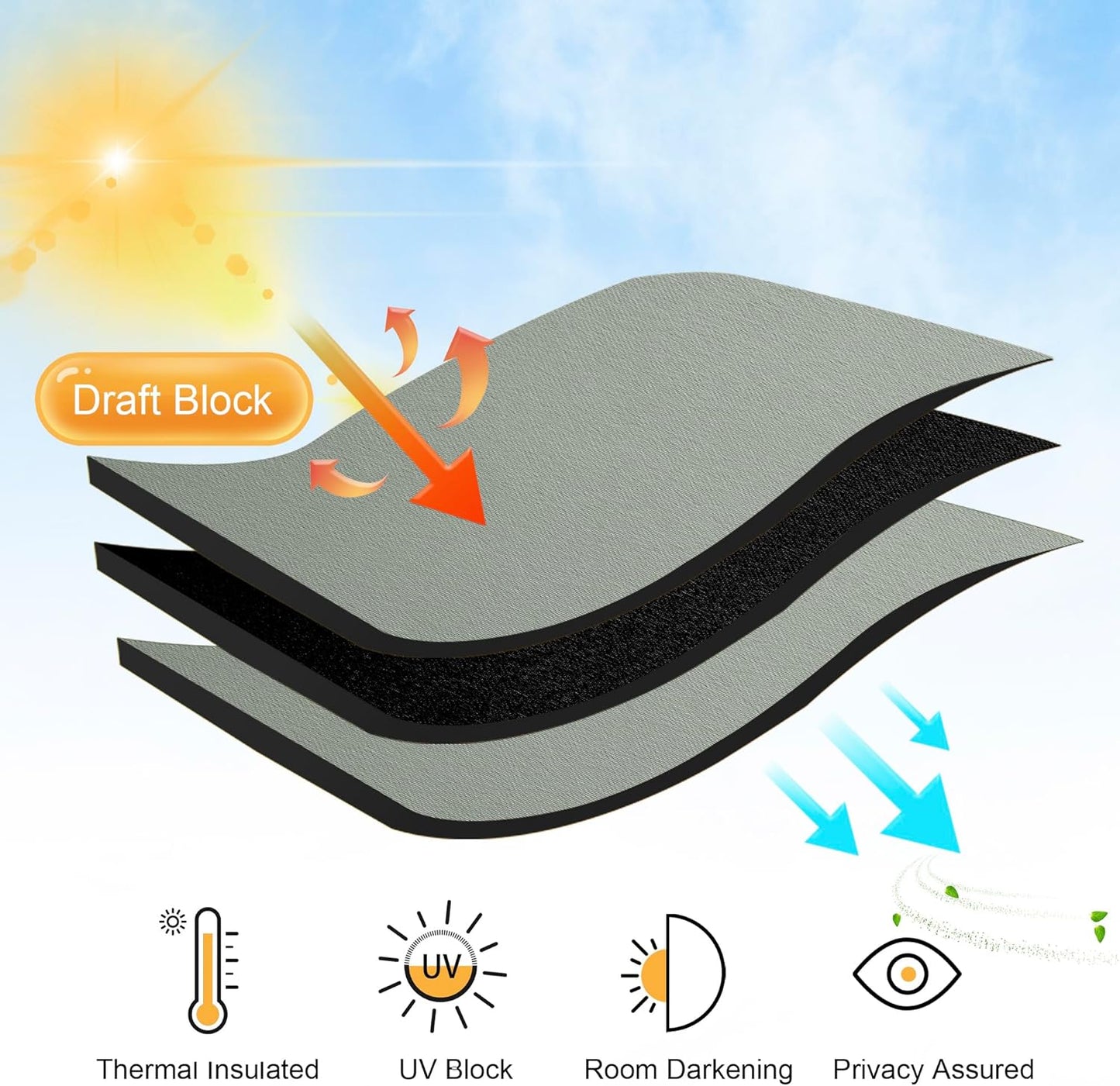 RYB HOME Short Curtains for Bedroom Kitchen, Vertical Room Darkening Drapes Thermal Insulated, Sage Green Curtains for Small Window Classroom Office, W42 x L30 Inches, 2 Panels