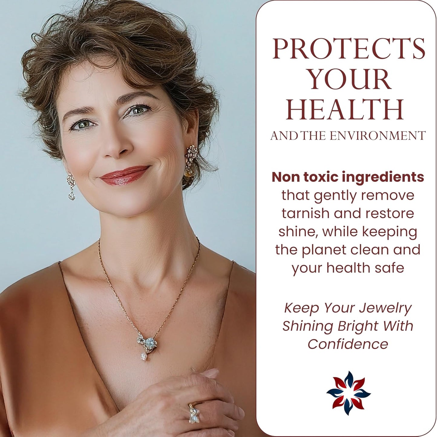 Pro Size Polishing Cloth Set of 2 Large Cleaning Cloths Pure Cotton Made in USA for Gold Silver and Platinum Jewelry Coins Watch, Silverware 11 x 14 inches each Tarnish Remover Keeps Jewelry Shining