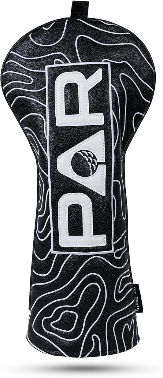 Big Teeth Golf Club Covers Full Set Driver Headcover Fairway Wood Hybrid Golf Club Iron Head