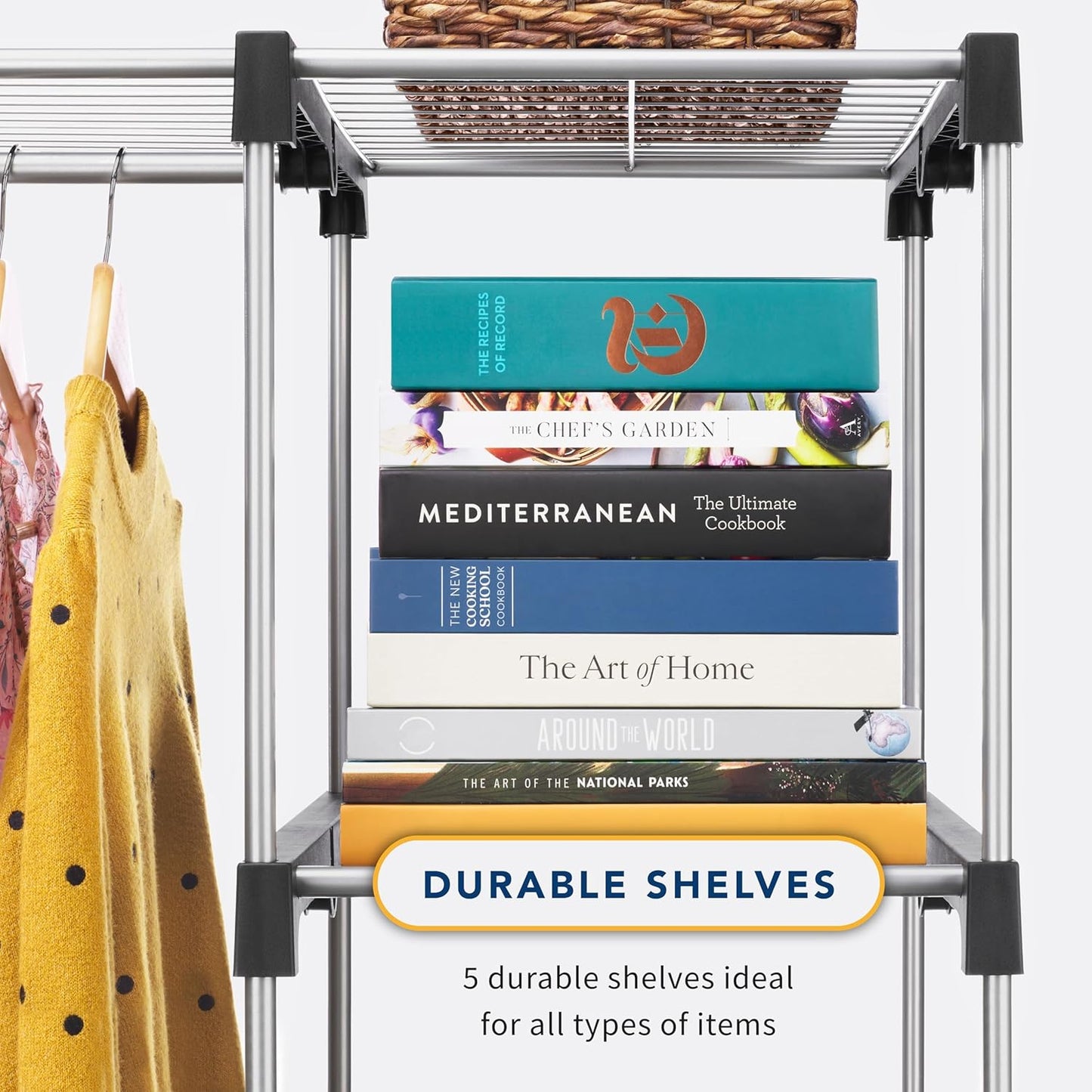 Whitmor Modern Industrial Wardrobe