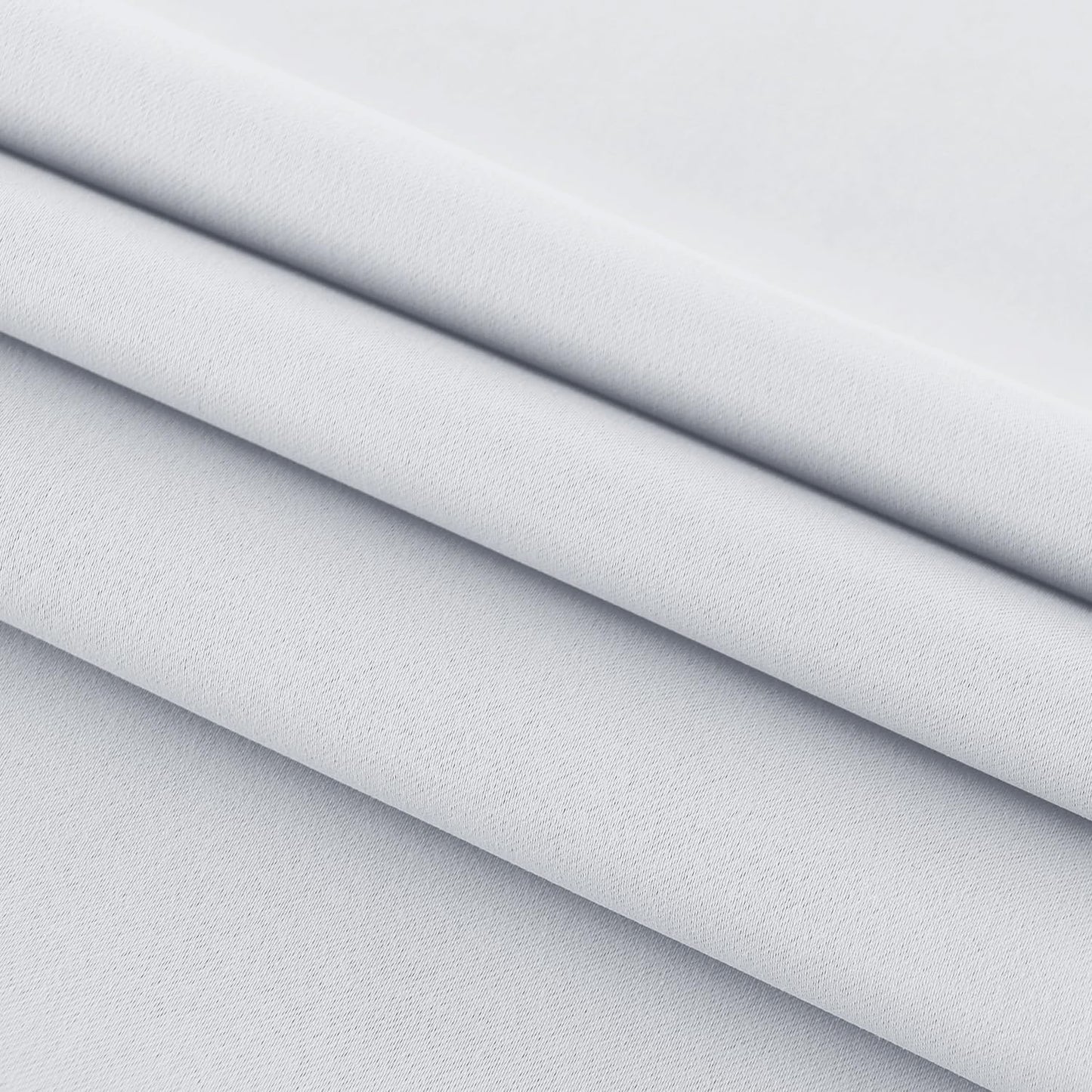 DWCN French Door Curtains – Rod Pocket Thermal Curtain for Doors with Glass Window, Kitchen and Patio Doors for Privacy, 54 X 80 Inches Long, 1 Curtain Panel with Tieback, Greyish White