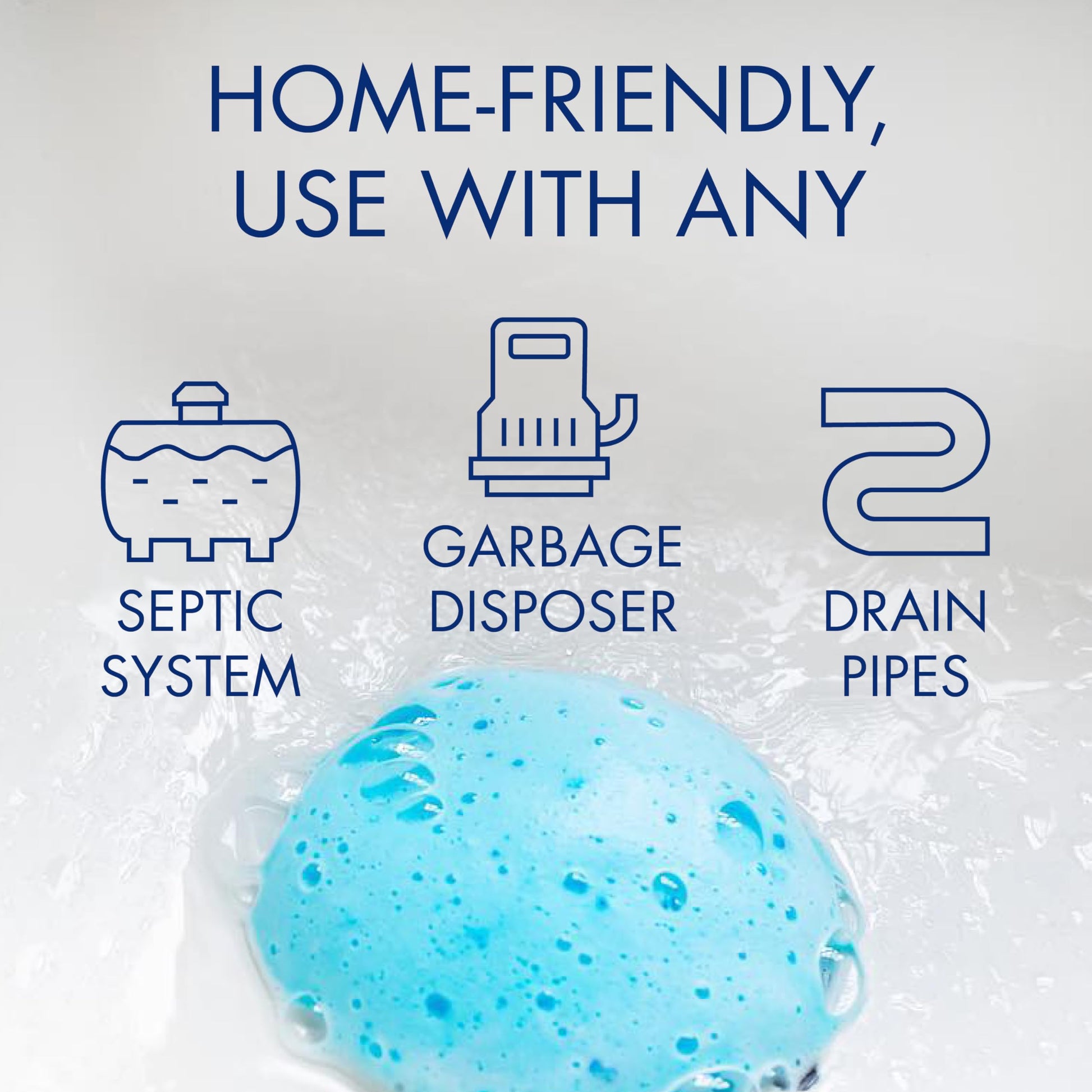 Glisten Garbage Disposer Cleaner, Lemon Scent Odor Eliminator, 4 Packets