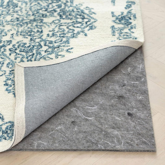 RUGPADUSA - Dual Surface - 3'10" x 5'10" - 1/8" Thick - Felt + Rubber - Non-Slip Backing Rug Pad - Adds Low-Profile Comfort and Protection