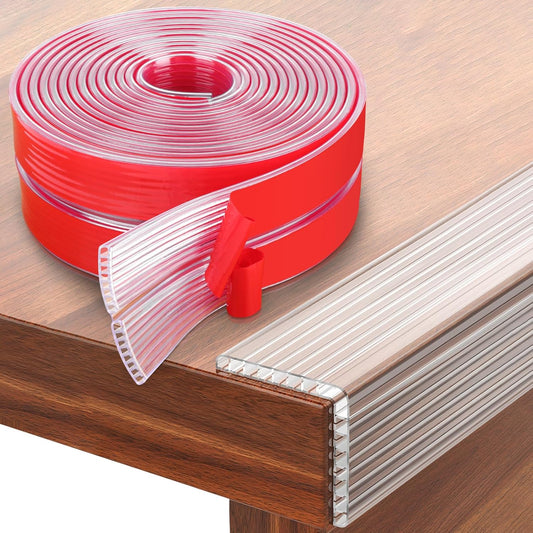 HOMREALM Baby Proofing16.4ft Long (2.75" Wide) Corner Guards Furniture Corner & Edge Safety Bumpers