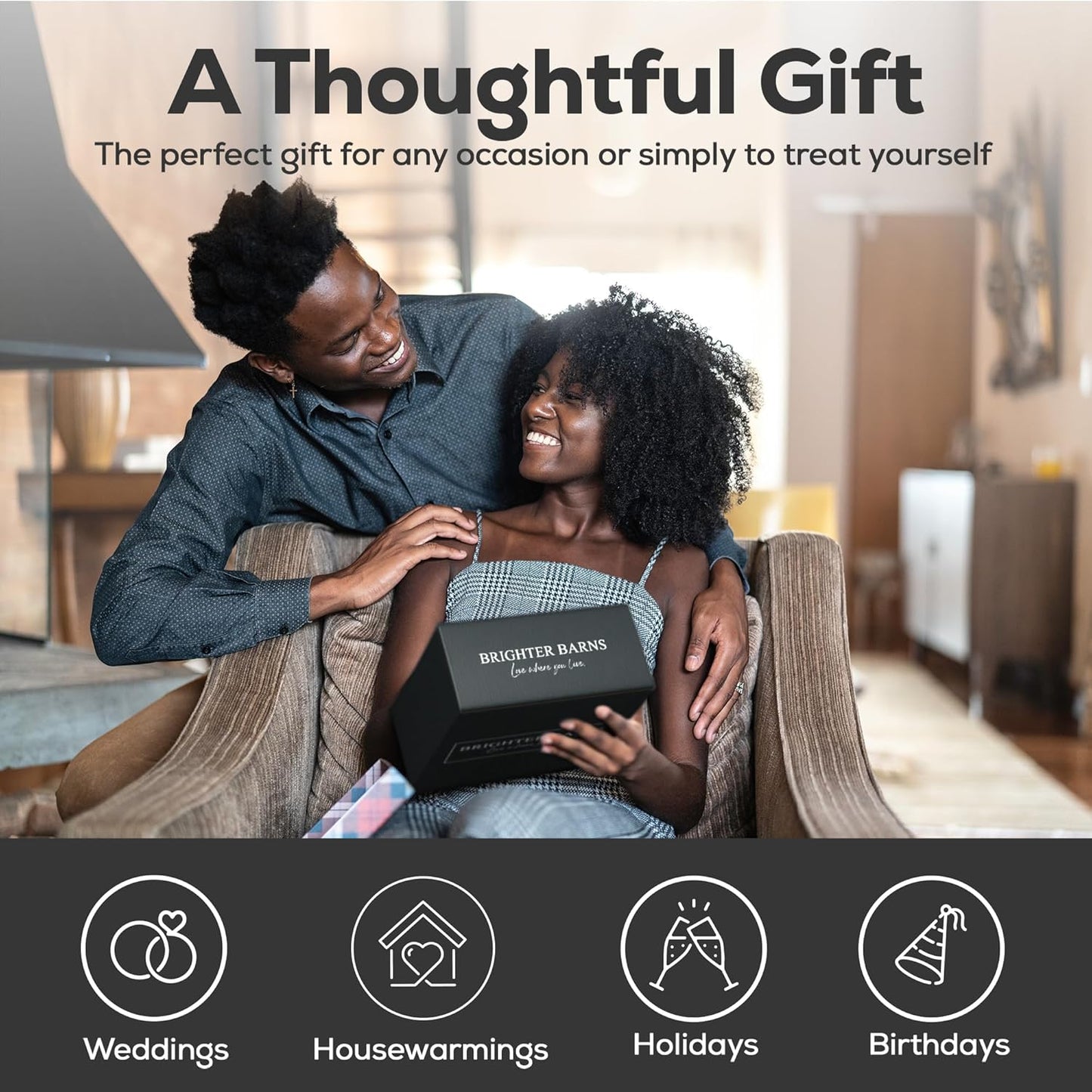 Clear Glass Hand and Dish Soap Dispenser Set by Brighter Barns - Kitchen Soap Dispenser Set with Bamboo Tray - Modern Kitchen Decor, Minimalist Decor (Clear)