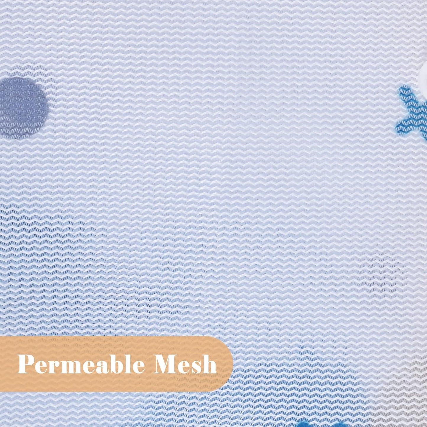 Mesh Laundry Bag, Durable Laundry Bags with Premium Zipper, 5-Piece Washing Machine Wash Bags for Delicates Blouse, Hosiery, Baby Clothes, Travel Organization Bag (Pineapple)