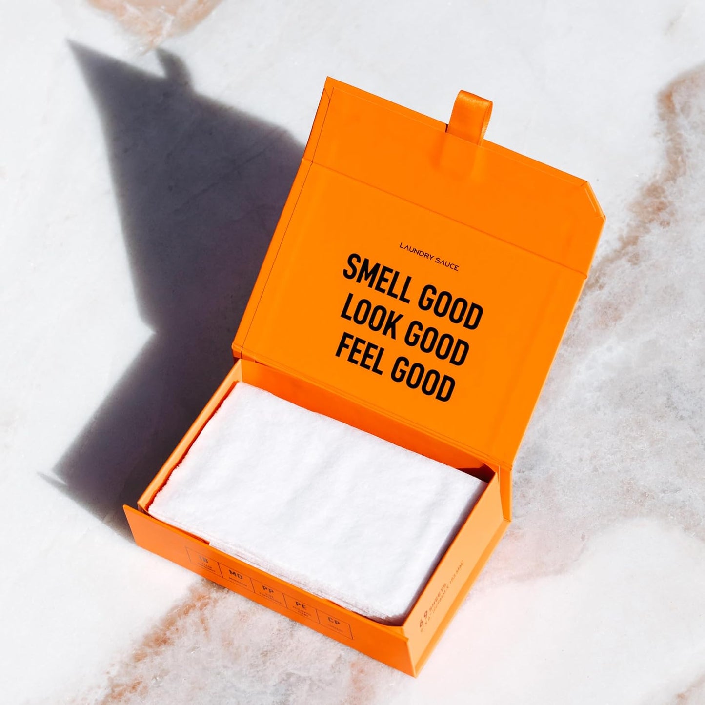 Laundry Sauce - Laundry Dryer Sheets (Italian Bergamot), Luxury Fragrance, Contains Essential Oils, Softens Fabric, Removes Static Cling, Eco-Friendly Packaging, Travel Friendly, 69 Count