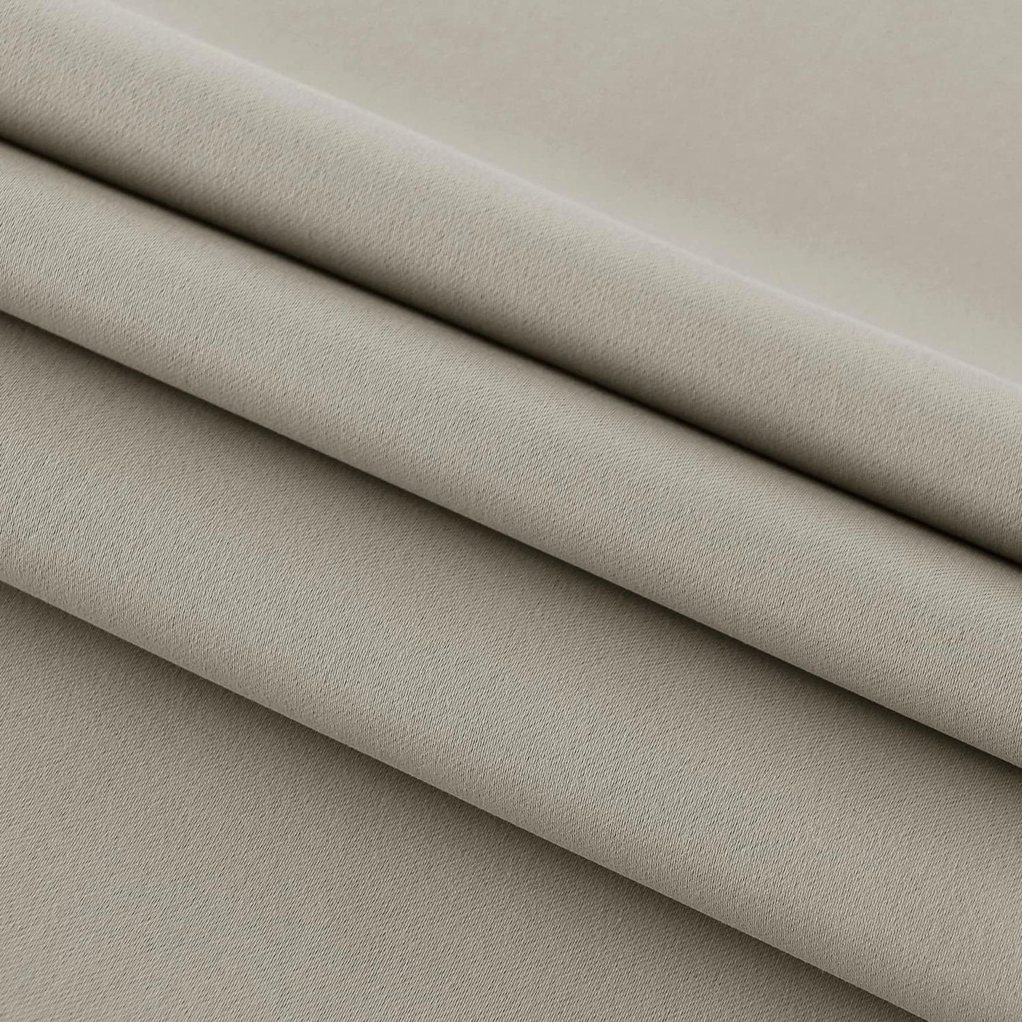 DWCN French Door Curtains – Rod Pocket Thermal Blackout Curtain for Doors with Glass Window, Kitchen and Patio Doors for Privacy, 25 X 72 Inches Long, 1 Curtain Panel with Tieback, Taupe