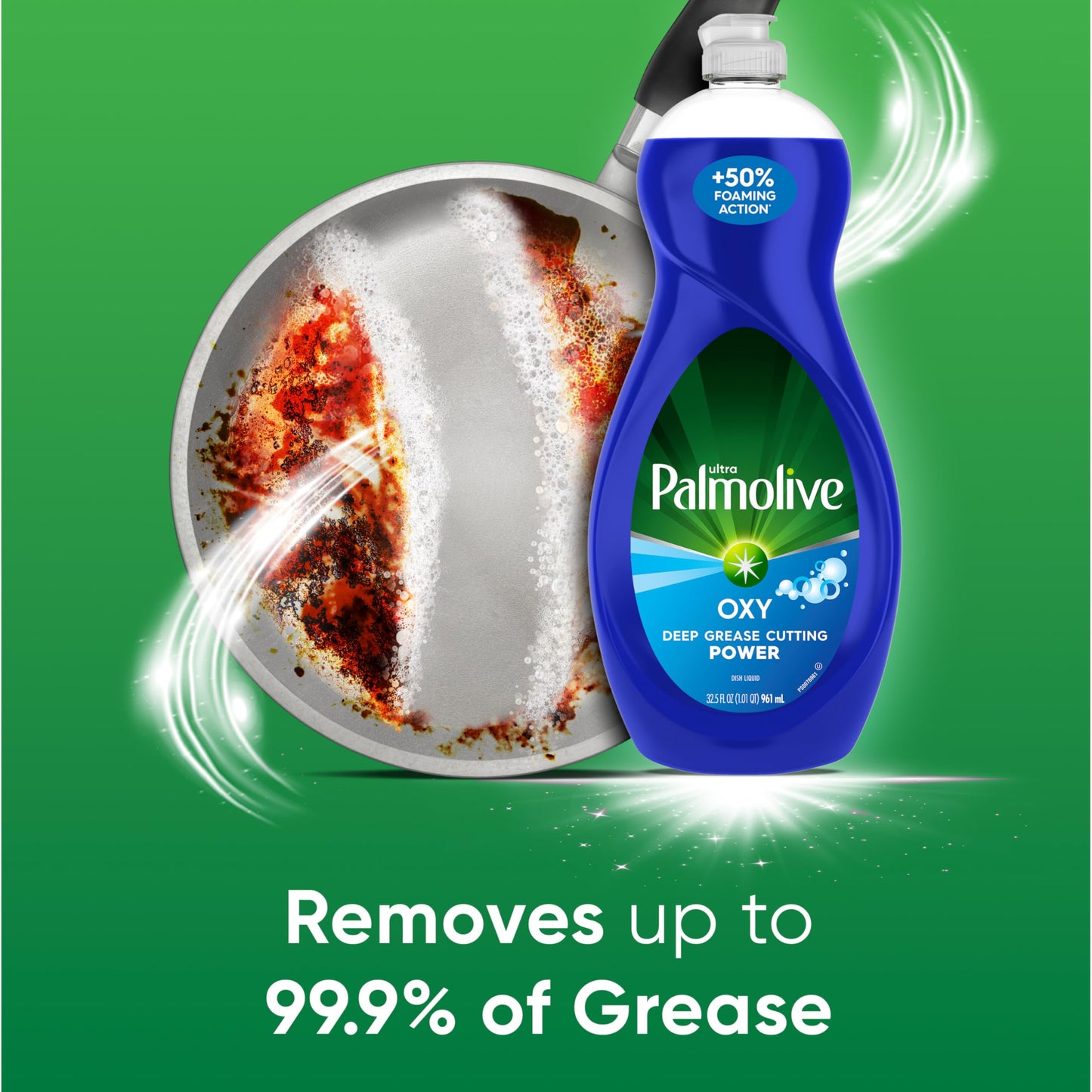 Palmolive Ultra Liquid Dish Soap, Oxy Power Degreaser - 32.5 Fluid Ounce (4 Pack)