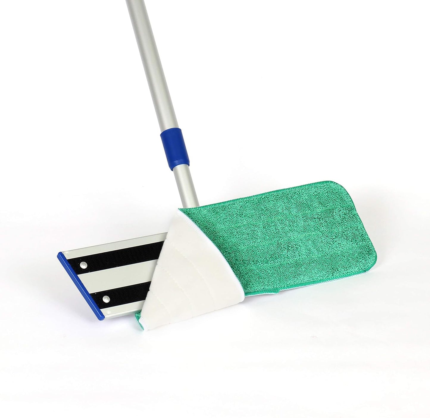 Arkwright Spray Mop Replacement Pads - (Case of 120) Bulk Microfiber Flat Dry and Wet Refill Mop Pads Floor Cleaning, Compatible with Bona and Rubbermaid, Fits All Mop Heads, 13 in, Green