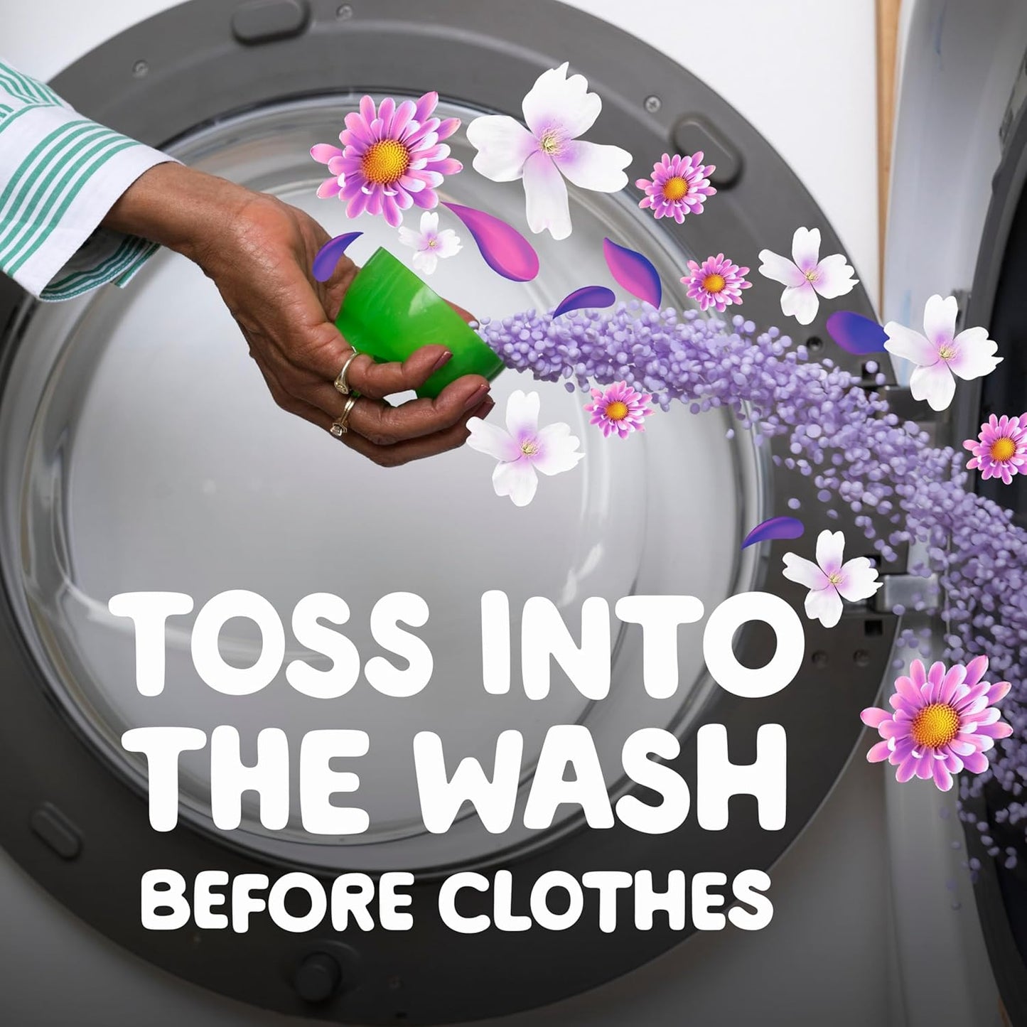 Gain Fireworks In-Wash Scent Booster Beads, Moonlight Breeze, 12.2 oz