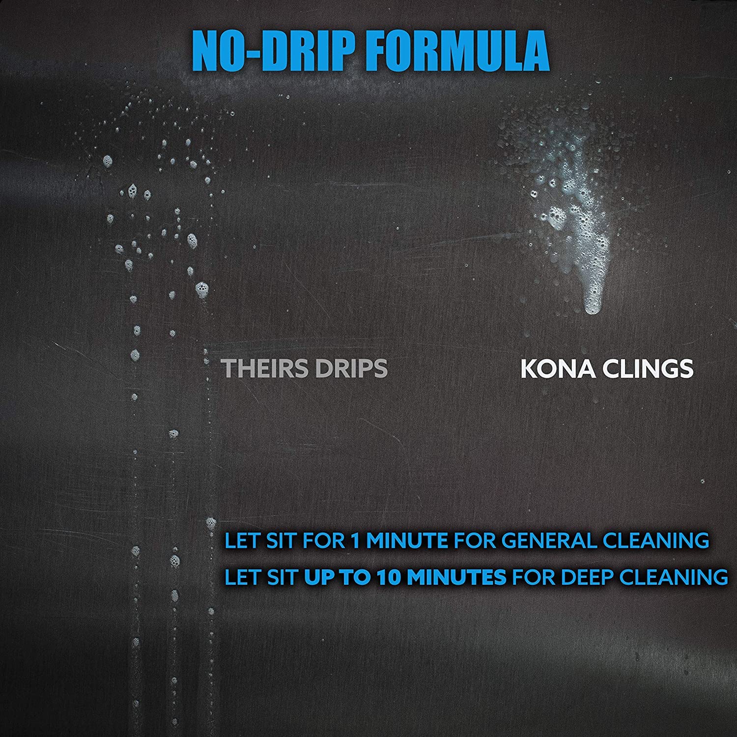 Kona Professional Grade Grill Cleaner Spray, 23 oz - Heavy-Duty Degreaser