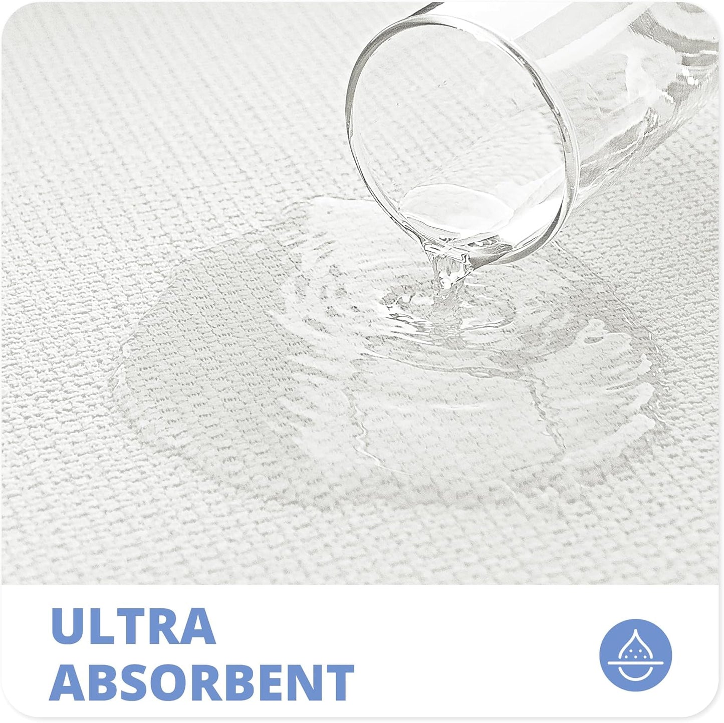 Bath Mat,Ultra Thin Bathroom Rugs,Rubber Bath Mats for Bathroom,No Slip Bath Rugs,Quick Dry,Machine Washable,Low Pile,Absorbent,Shower Outside,Sink,Home Decor Accessories.White,2'x3'(24x36inch)