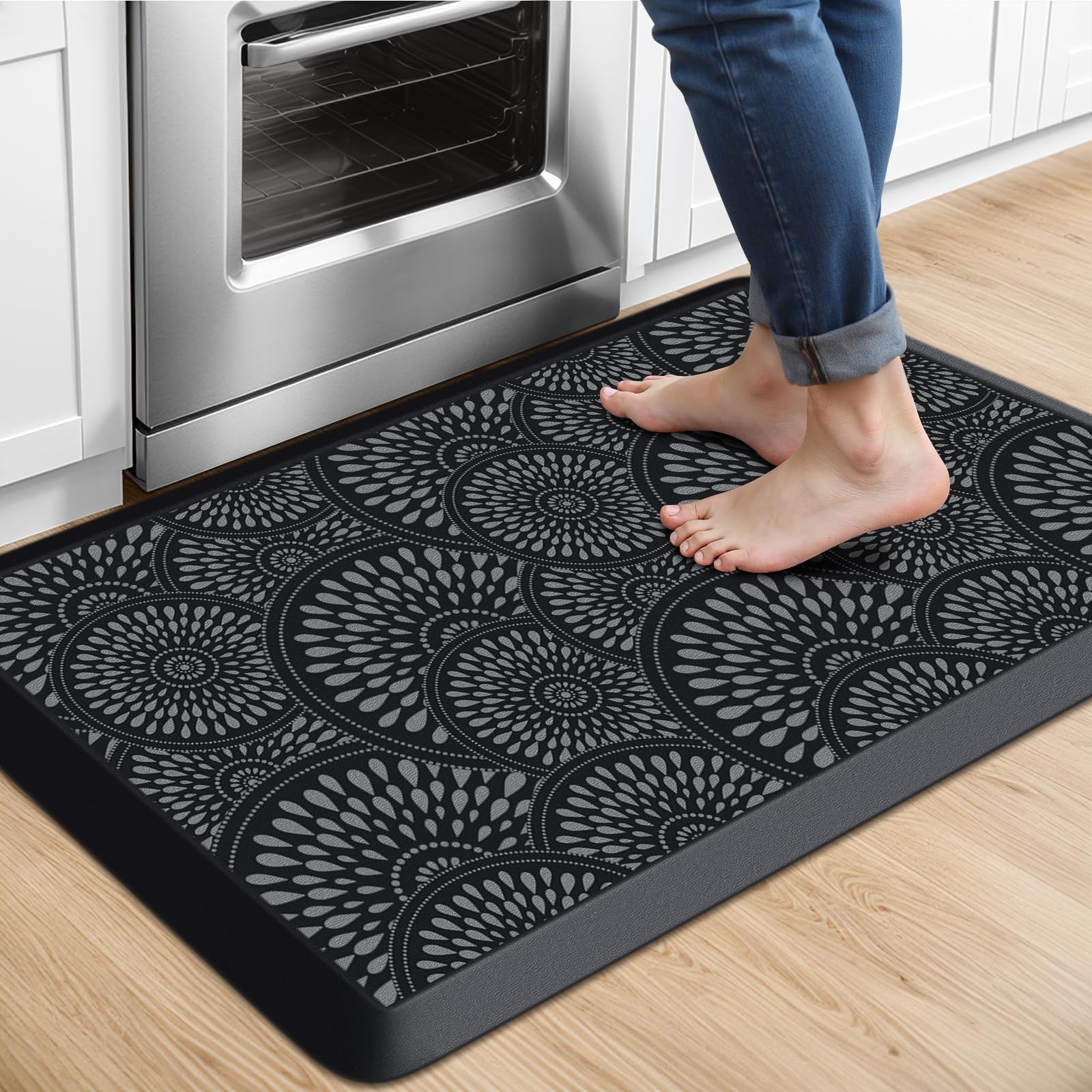 Mattitude Kitchen Mat, Waterproof Non-Slip Standing Mats and Rugs